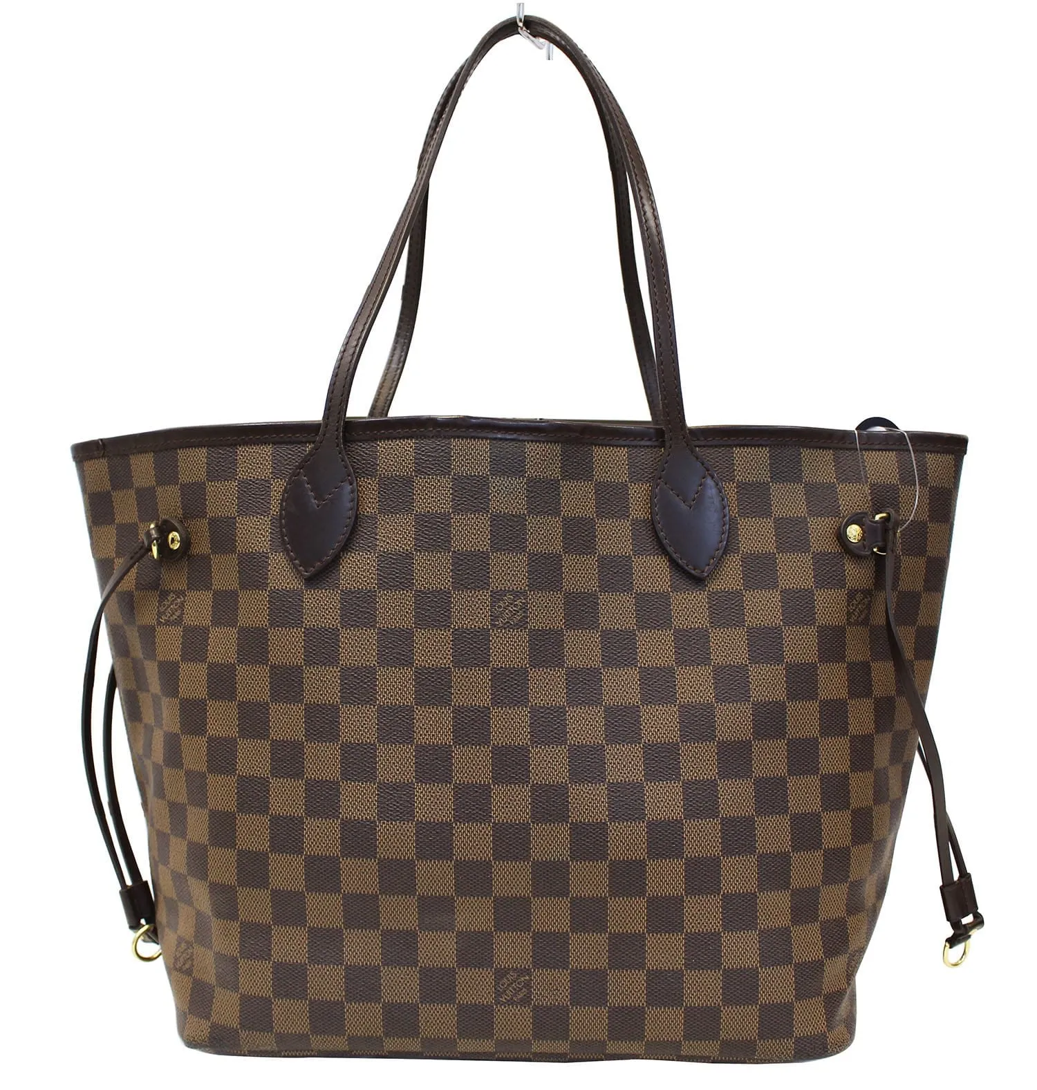 LOUIS VUITTON Damier Ebene Neverfull MM Shoulder Bag