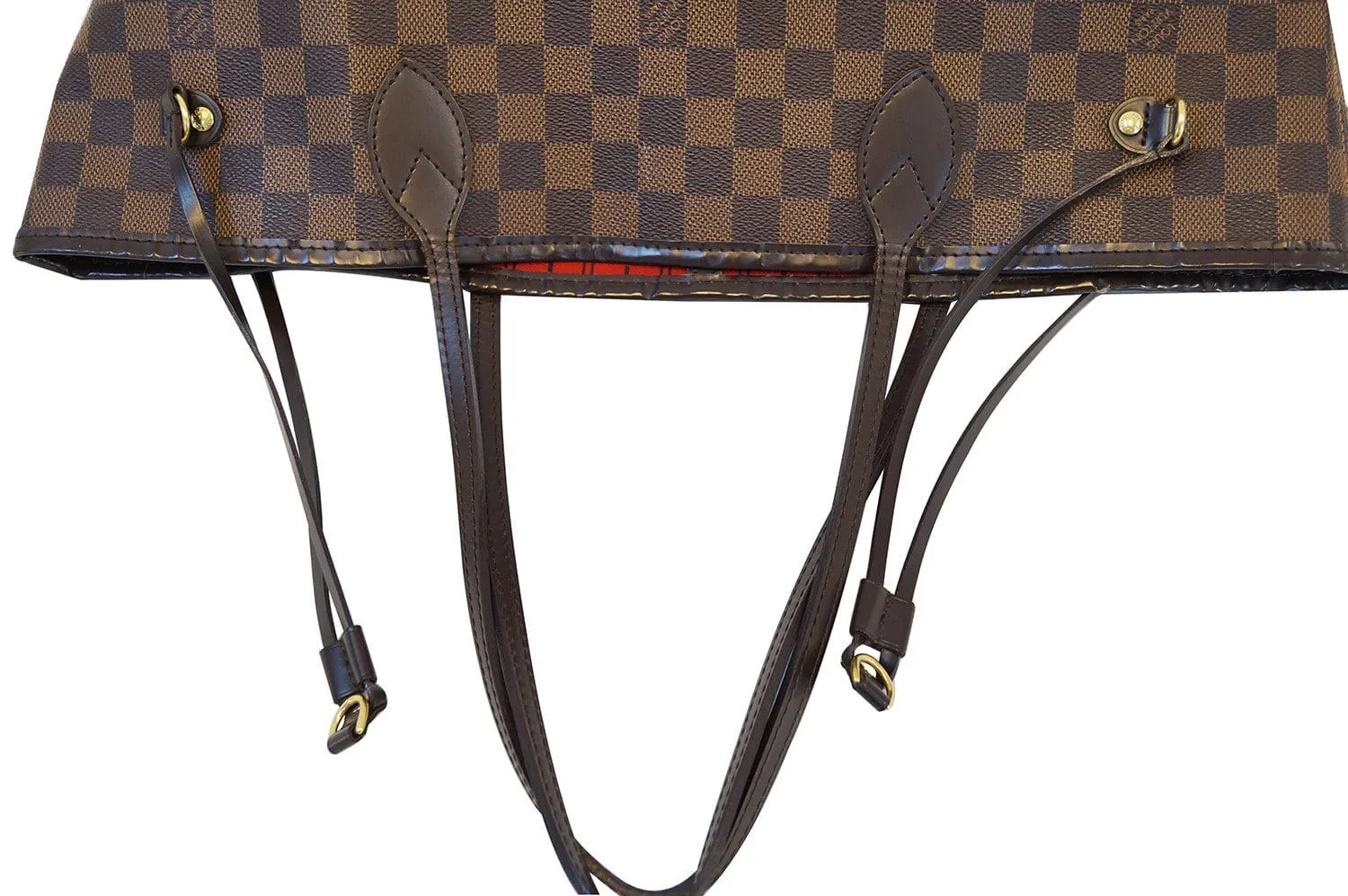 LOUIS VUITTON Damier Ebene Neverfull MM Shoulder Bag