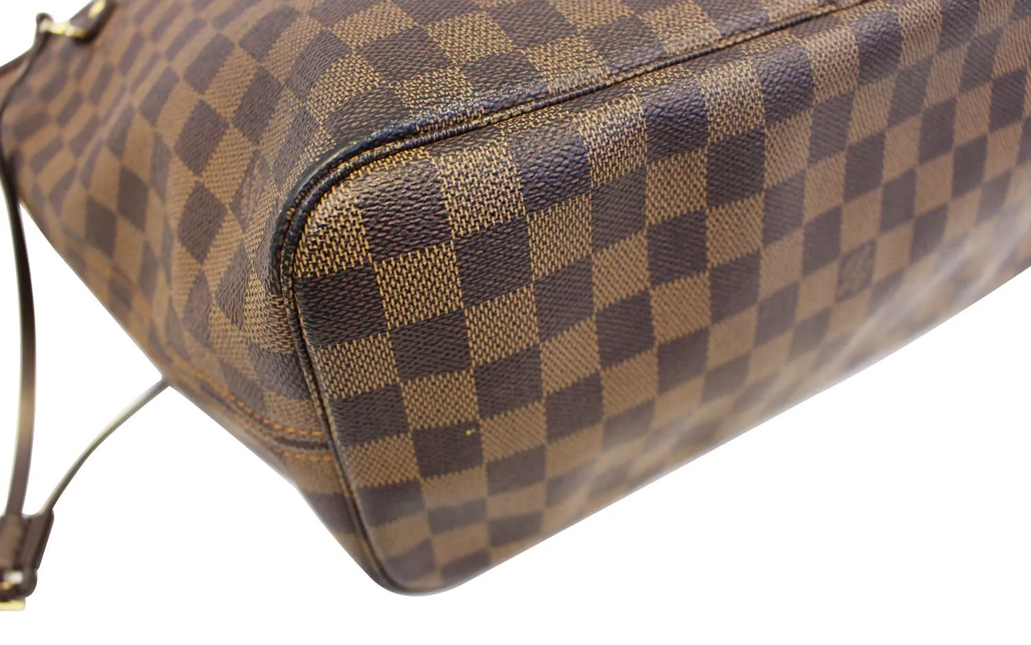 LOUIS VUITTON Damier Ebene Neverfull MM Shoulder Bag