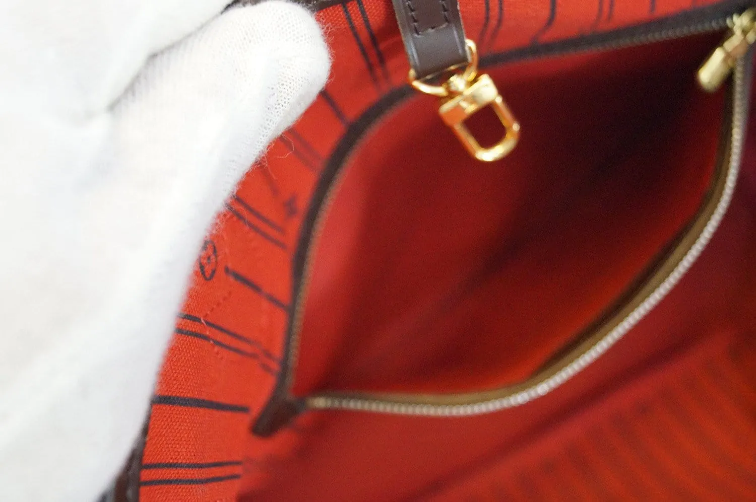 LOUIS VUITTON Damier Ebene Neverfull MM Shoulder Bag