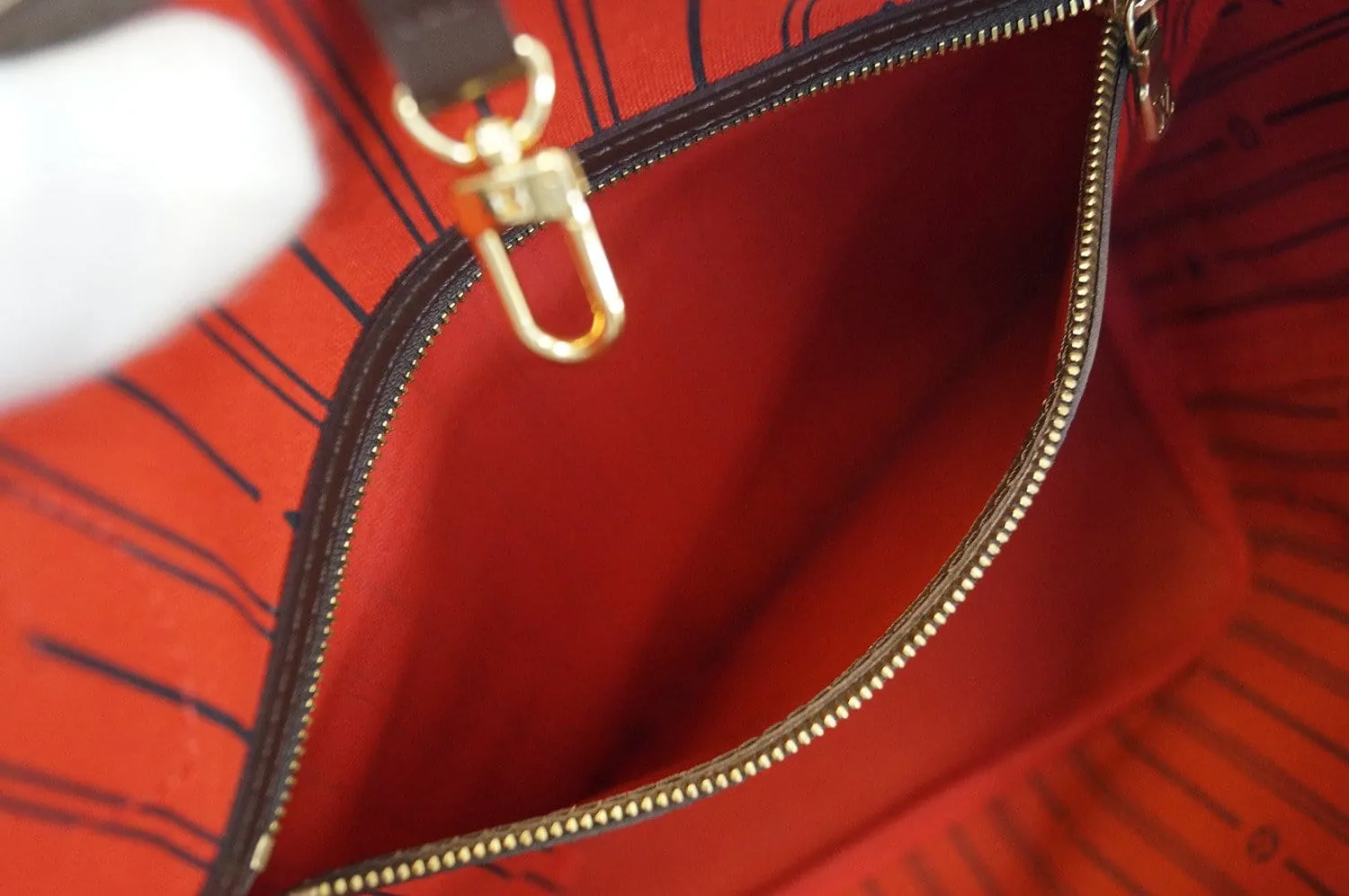 LOUIS VUITTON Damier Ebene Neverfull MM Shoulder Bag