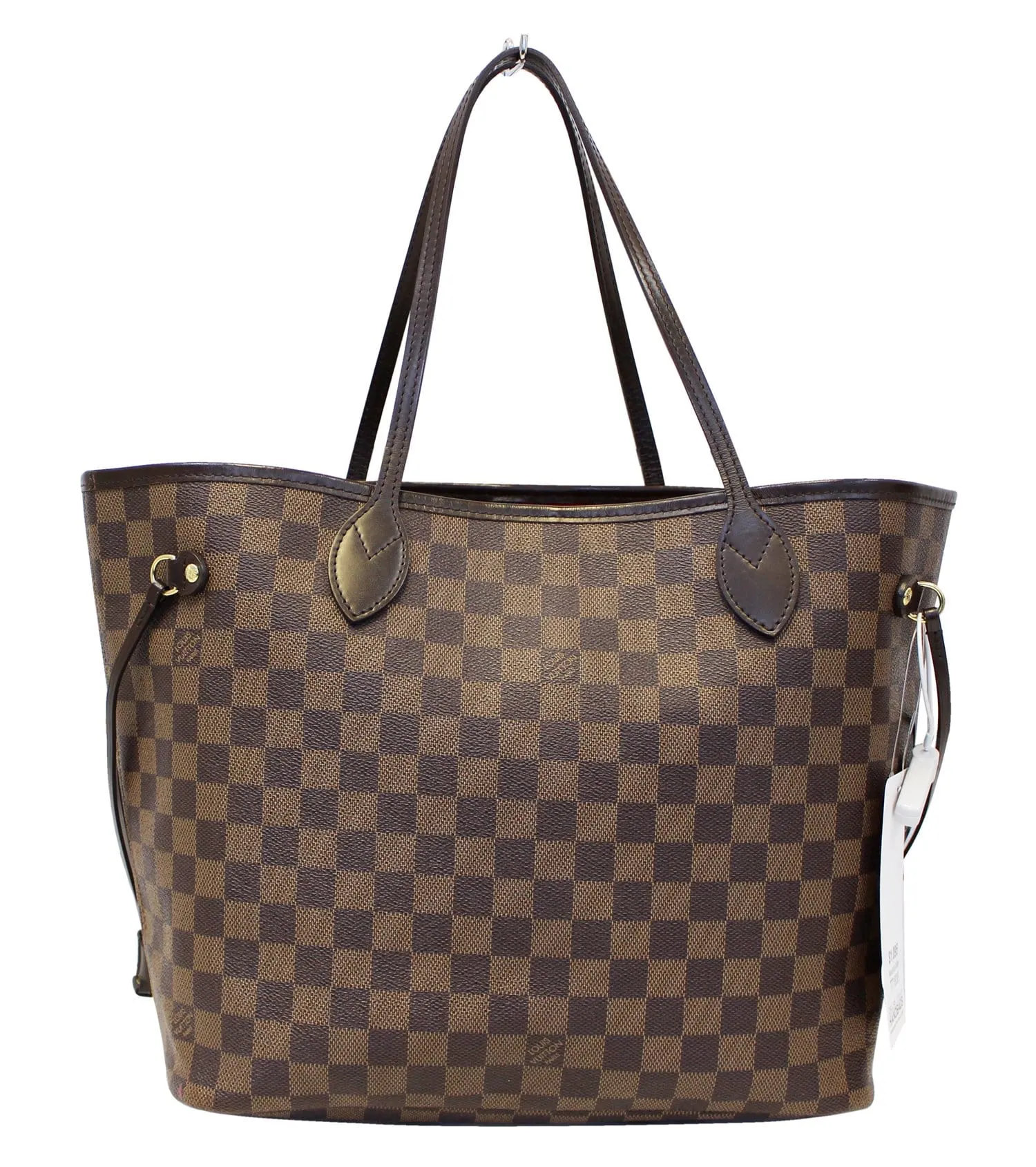 LOUIS VUITTON Damier Ebene Neverfull MM Shoulder Bag