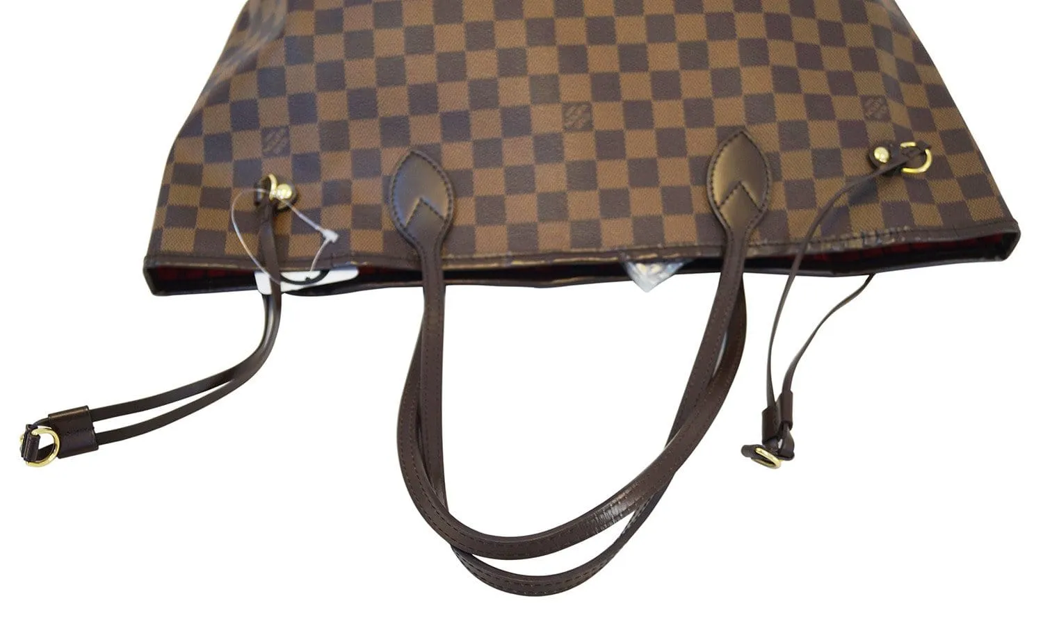 LOUIS VUITTON Damier Ebene Neverfull MM Shoulder Bag