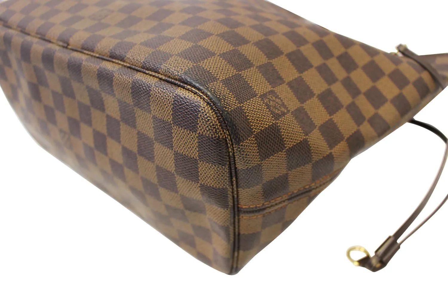 LOUIS VUITTON Damier Ebene Neverfull MM Shoulder Bag