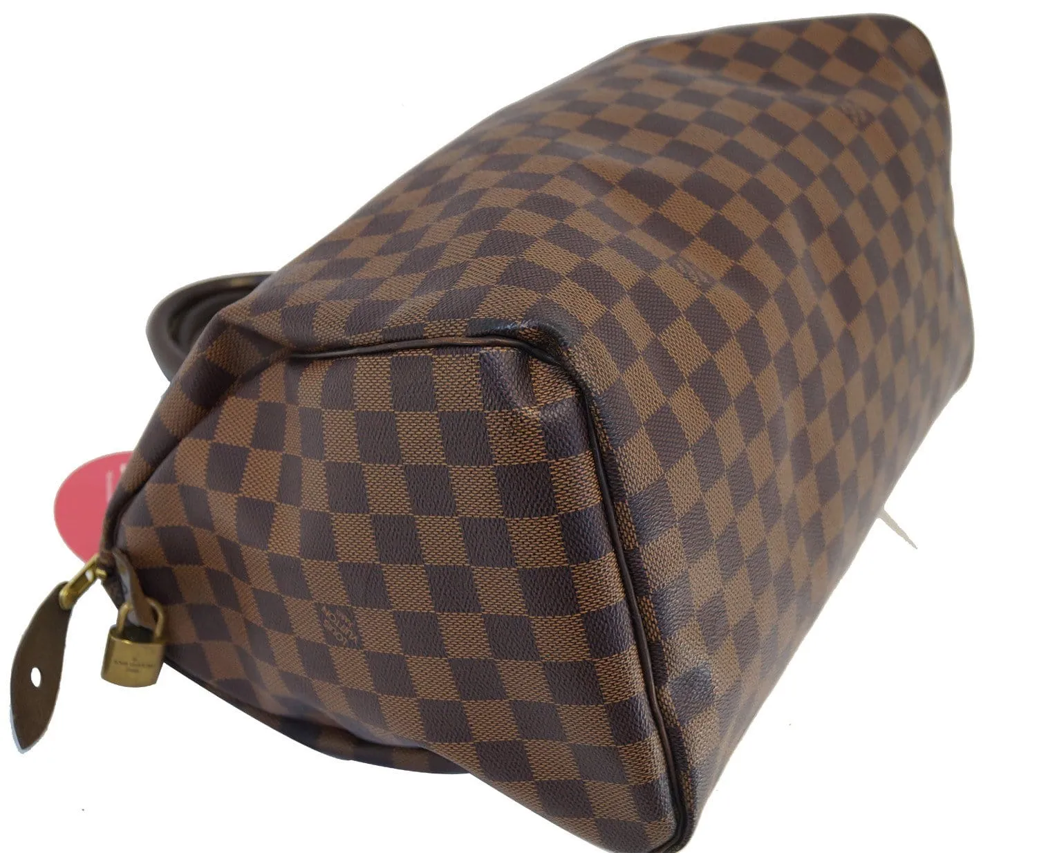 LOUIS VUITTON Damier Ebene Speedy 35 Handbag