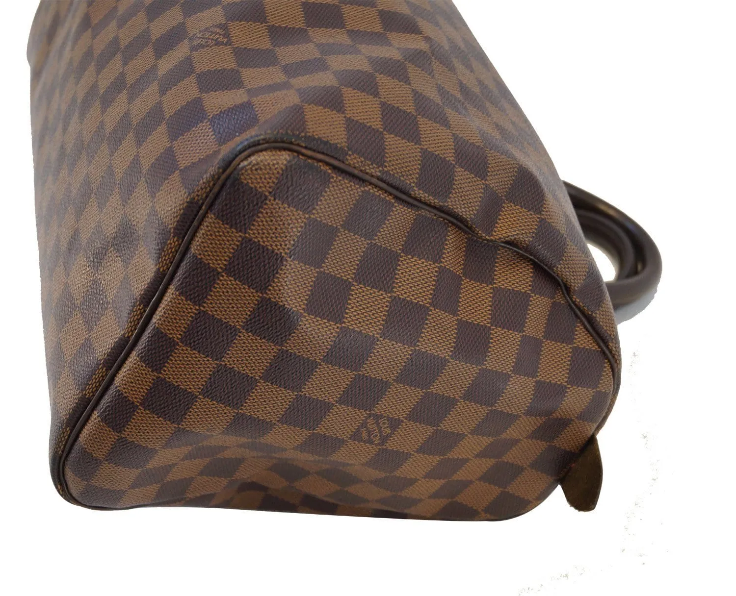 LOUIS VUITTON Damier Ebene Speedy 35 Handbag