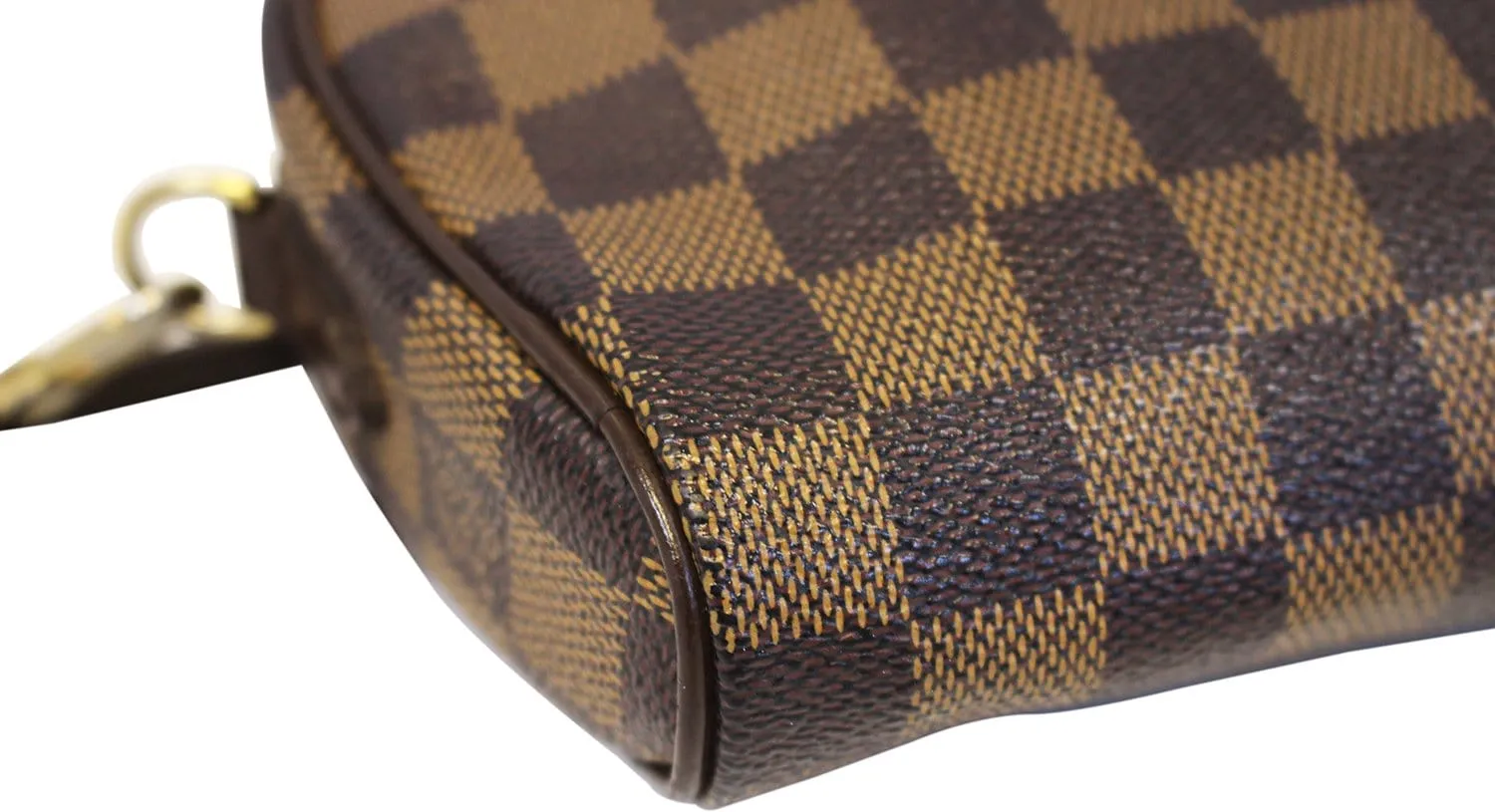 LOUIS VUITTON Damier Pochette Ipanema Shoulder Pouch