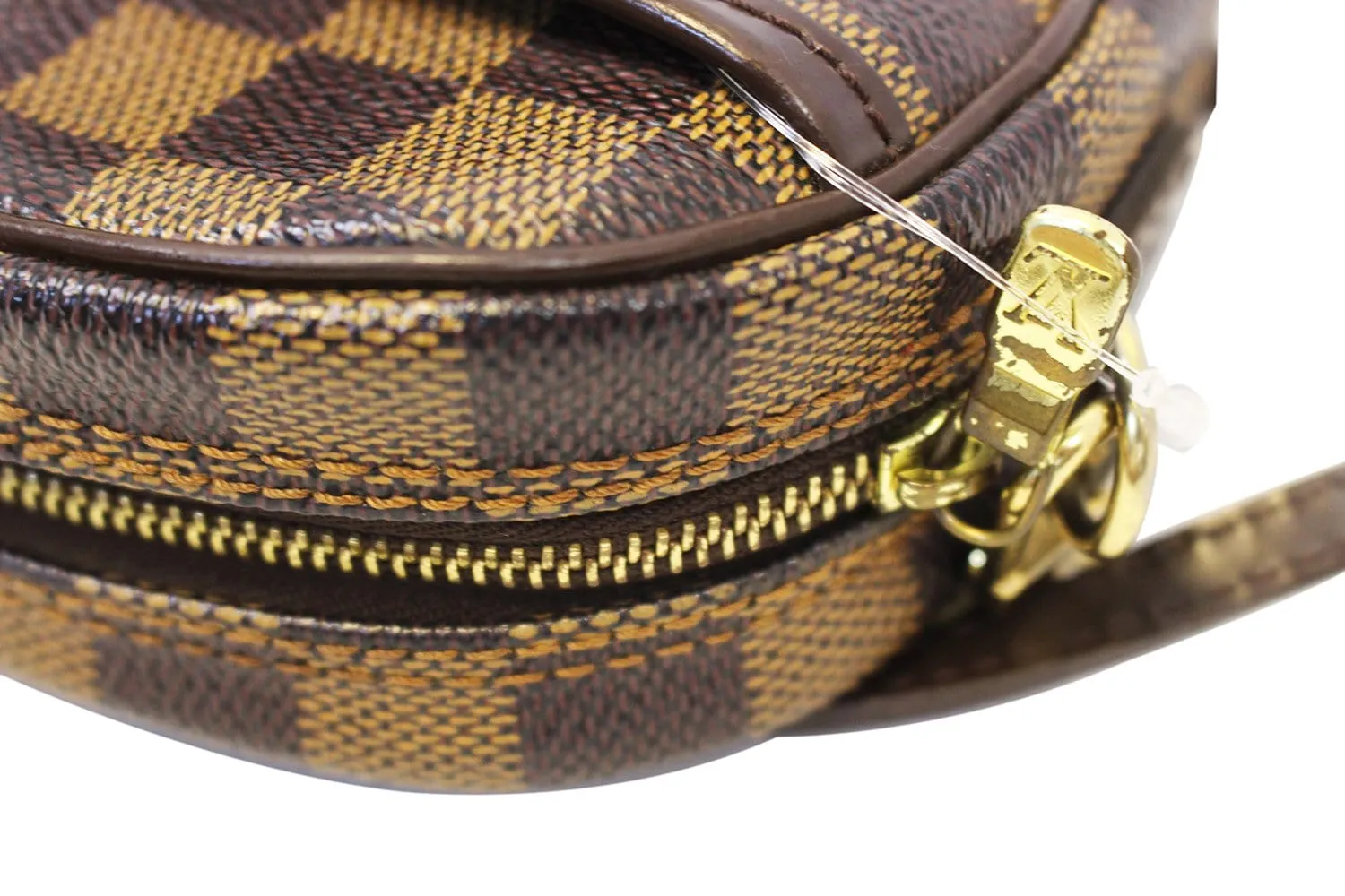LOUIS VUITTON Damier Pochette Ipanema Shoulder Pouch