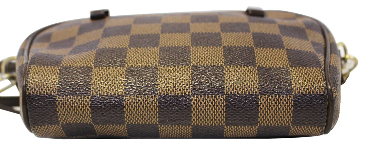 LOUIS VUITTON Damier Pochette Ipanema Shoulder Pouch