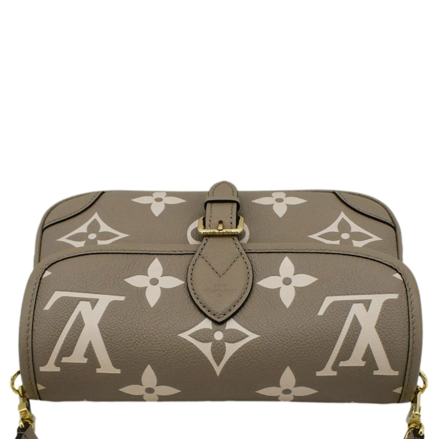 LOUIS VUITTON Diane Empreinte Monogram Leather Shoulder Bag Bicolor