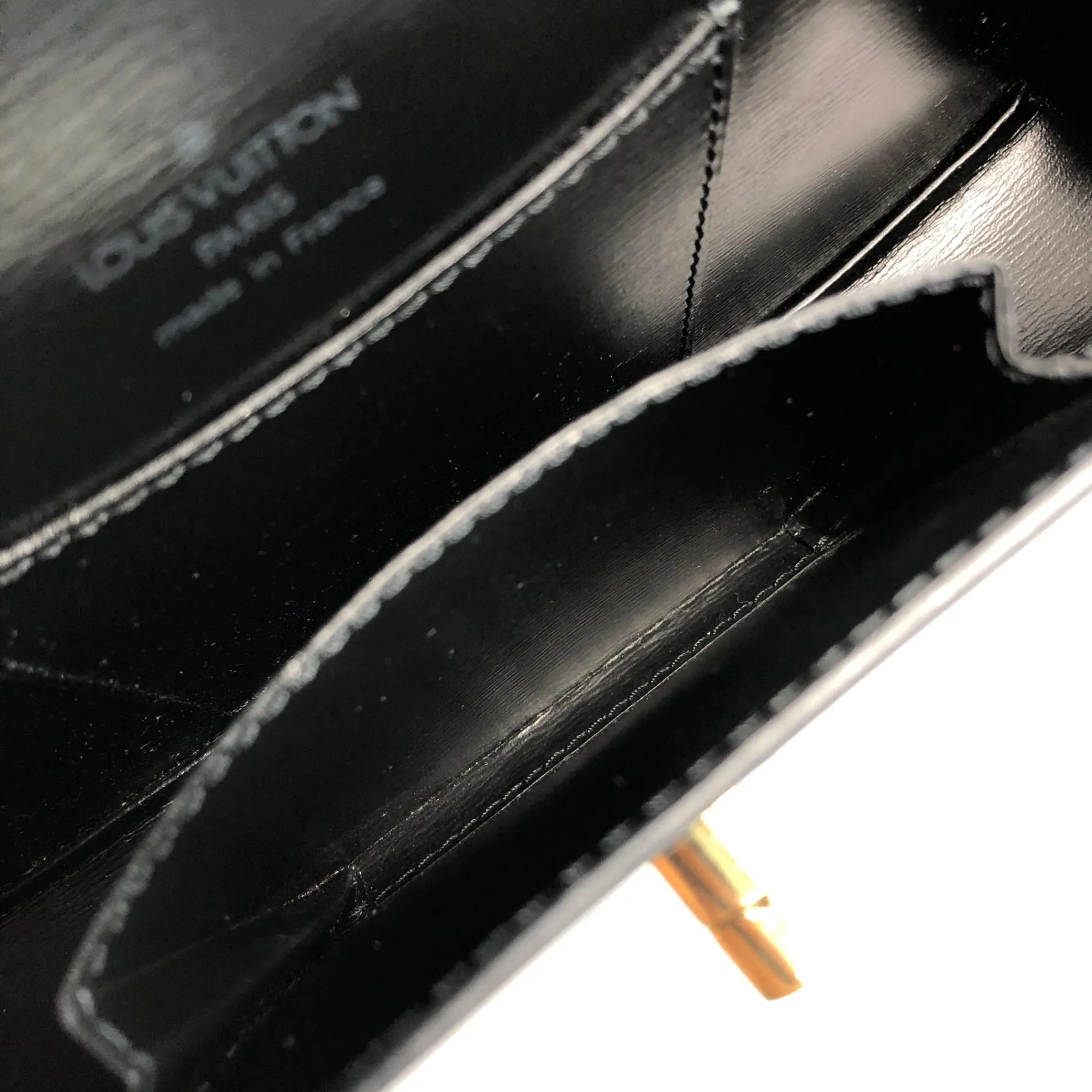 LOUIS VUITTON Epi Shoulder bag Black M52562 Vintage vdkgmn