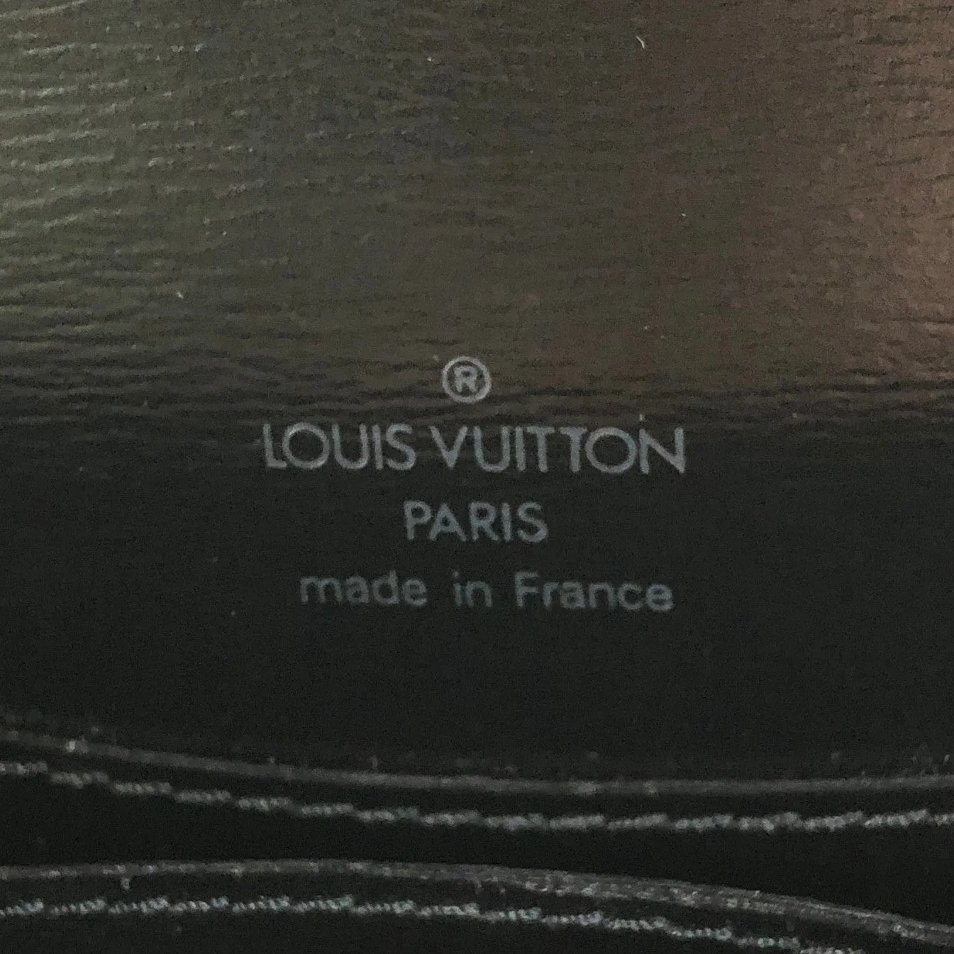 LOUIS VUITTON Epi Shoulder bag Black M52562 Vintage vdkgmn