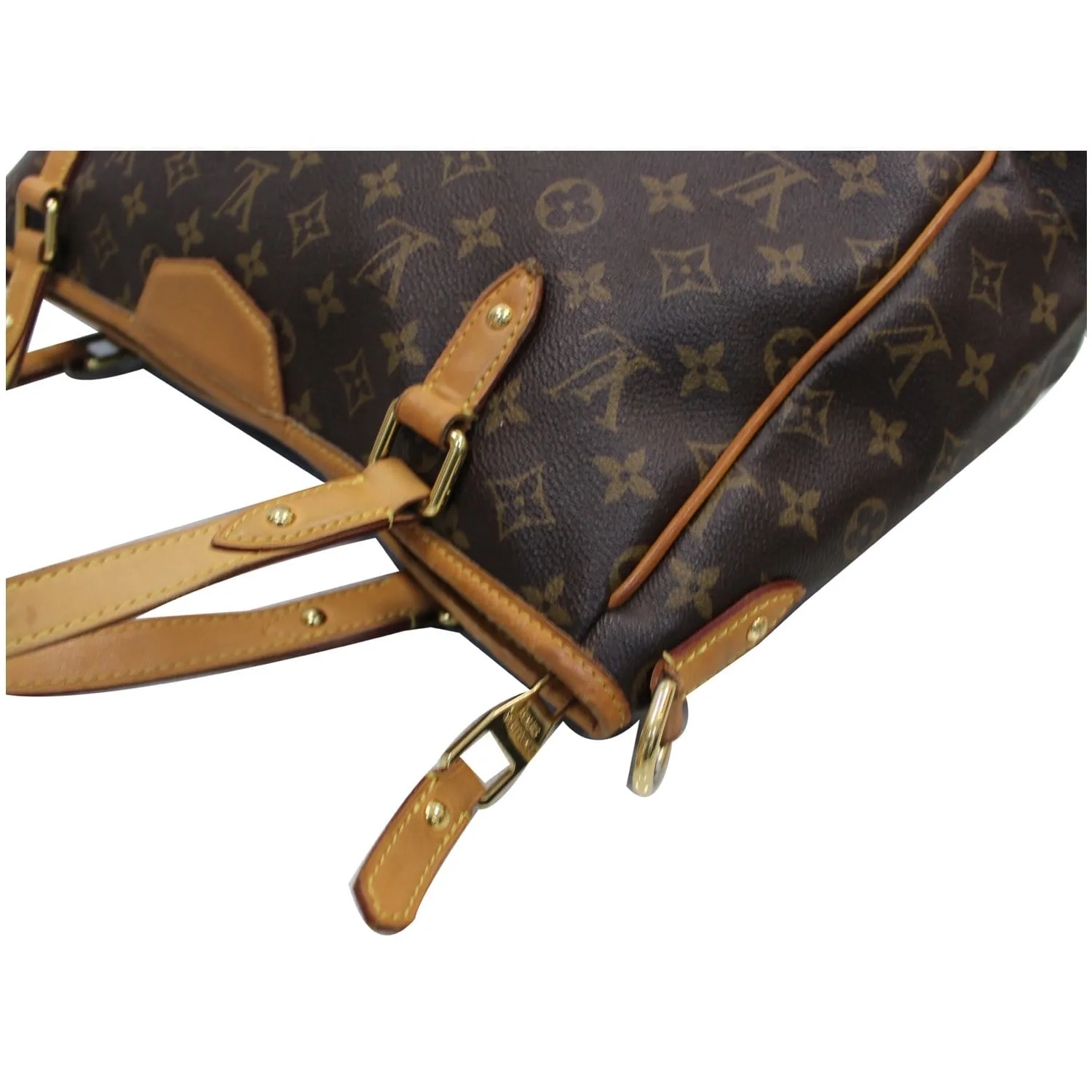 LOUIS VUITTON Estrela GM Monogram Canvas Shoulder Bag Brown