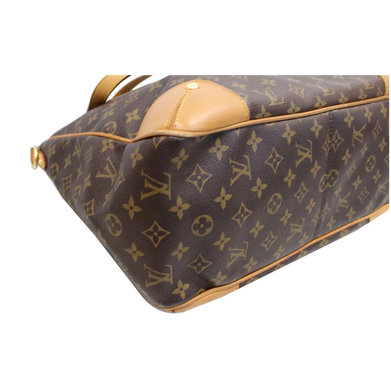 LOUIS VUITTON Estrela GM Monogram Canvas Shoulder Bag Brown