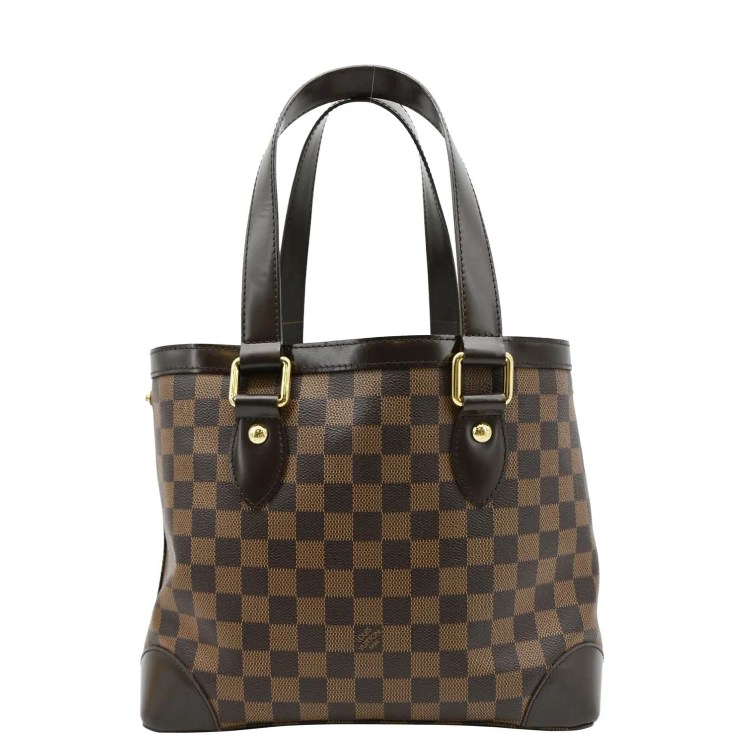 LOUIS VUITTON Hampstead PM Damier Ebene Shoulder Bag Brown