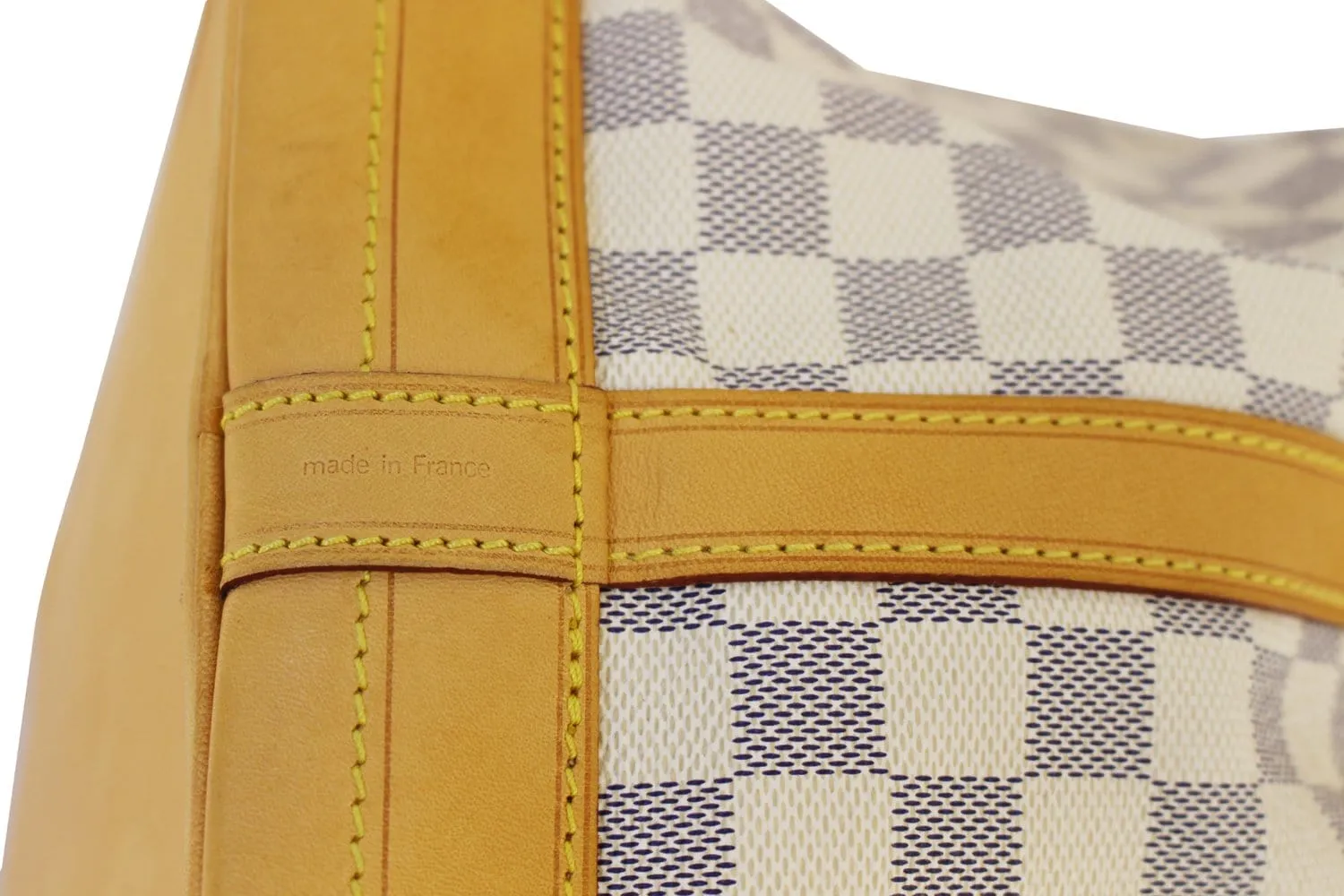 LOUIS VUITTON Large Noe Damier Azur Shoulder Bag