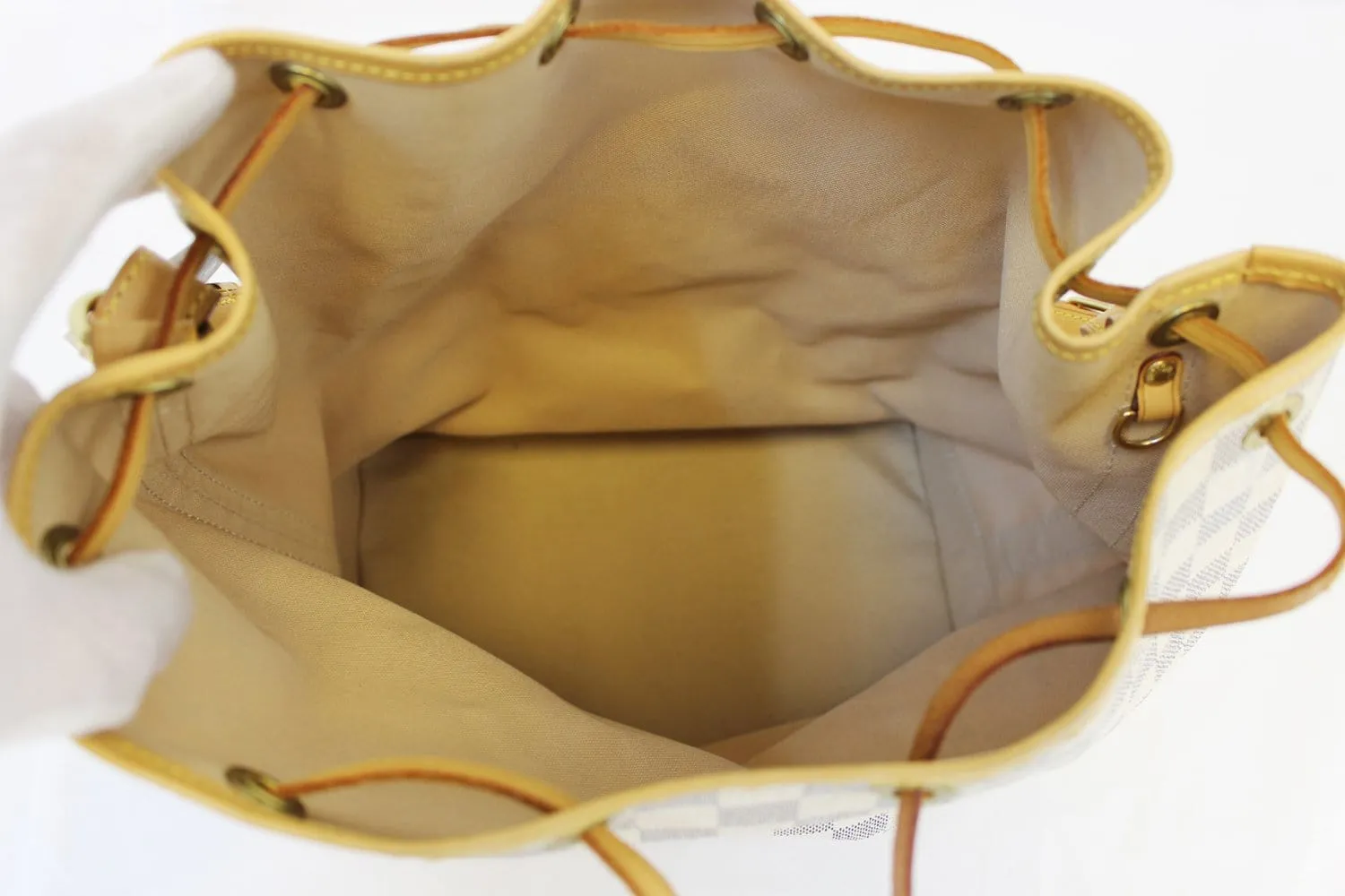 LOUIS VUITTON Large Noe Damier Azur Shoulder Bag