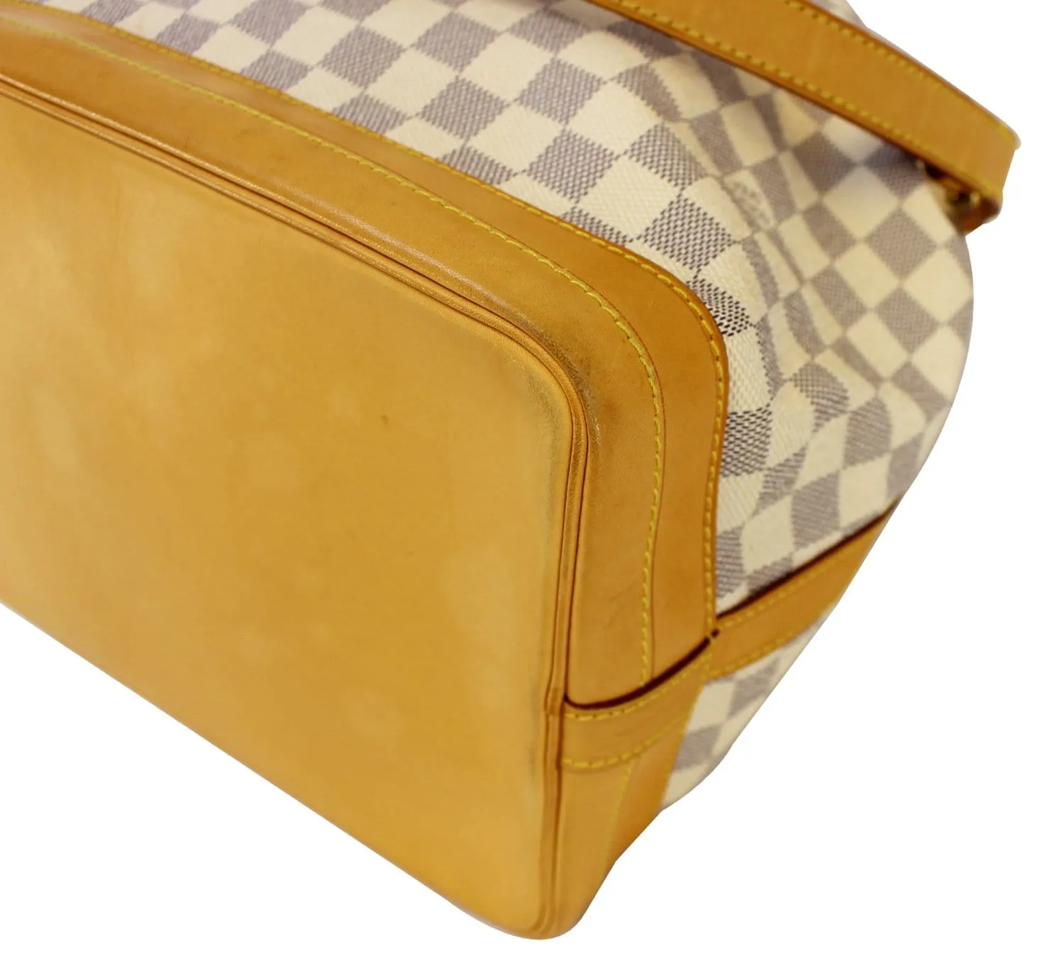 LOUIS VUITTON Large Noe Damier Azur Shoulder Bag