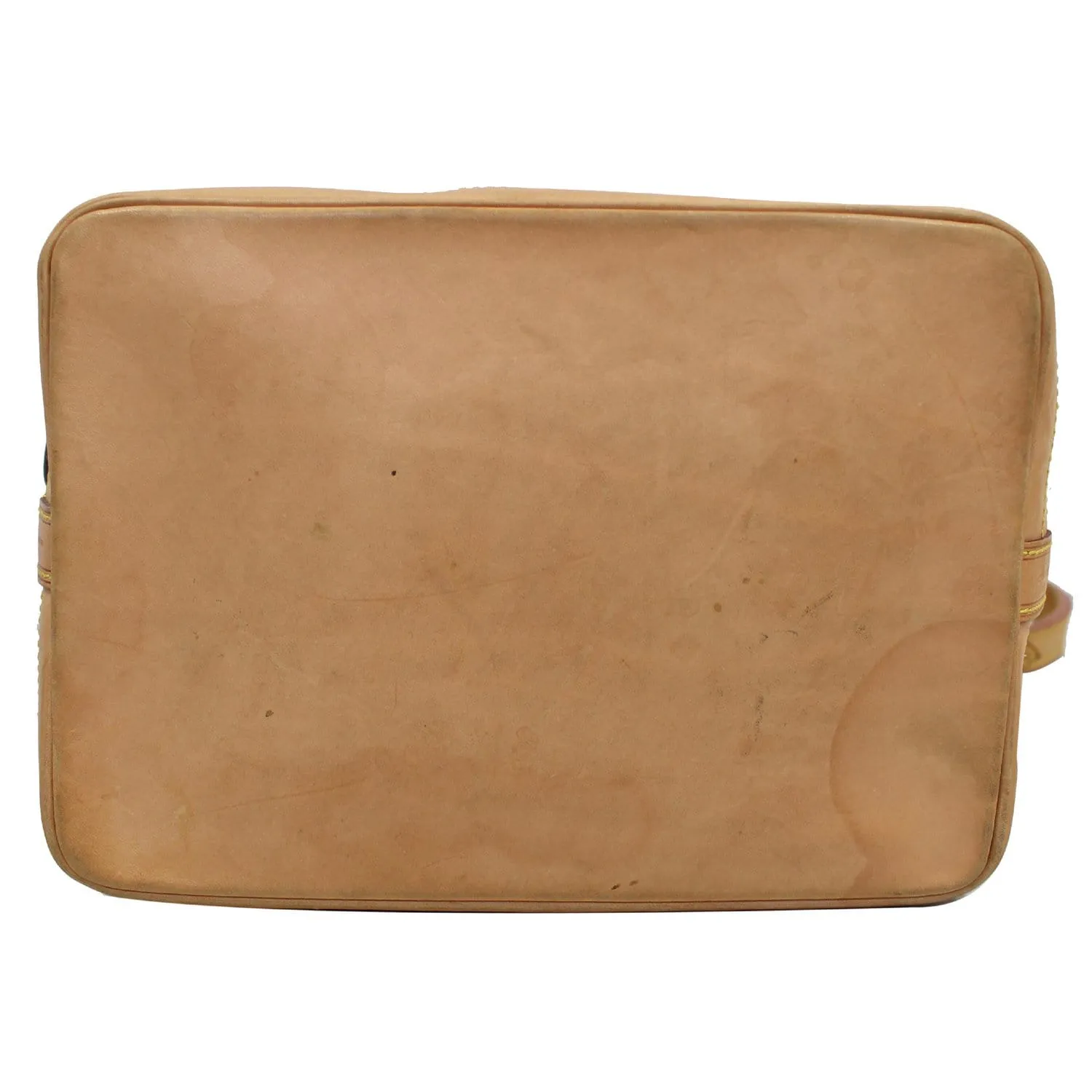 LOUIS VUITTON Large Noe Monogram Canvas Shoulder Bag Brown