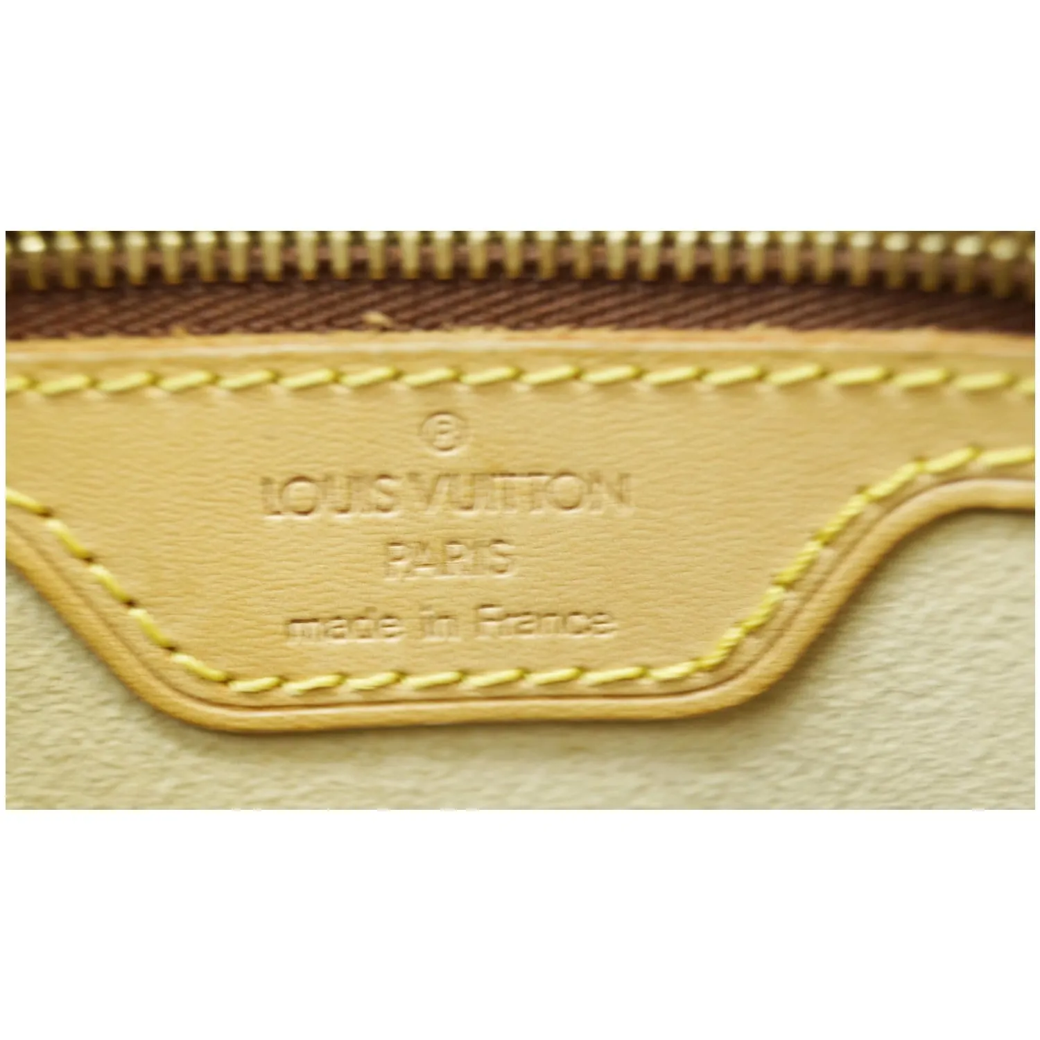 LOUIS VUITTON Looping MM Monogram Canvas Shoulder Bag Brown