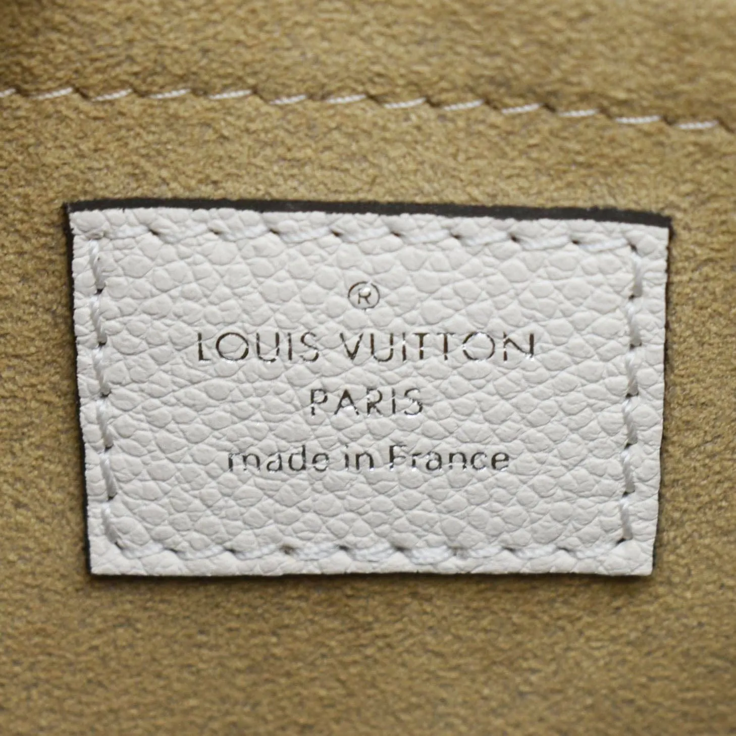 LOUIS VUITTON Marelle Epi Leather Shoulder Bag Beige