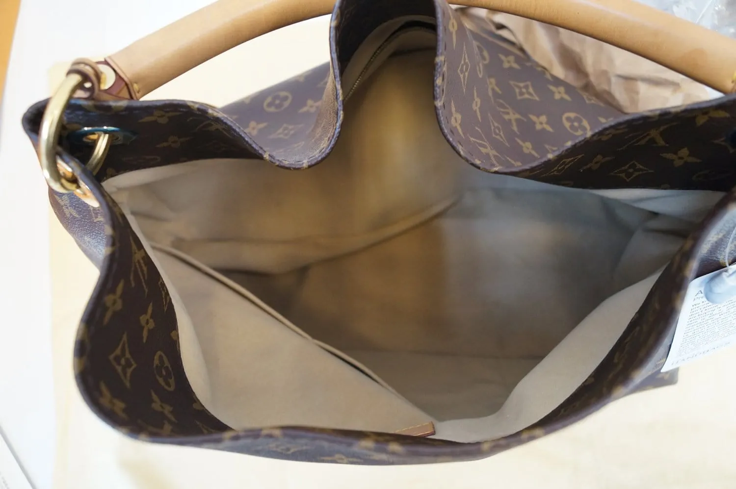 LOUIS VUITTON Monogram Artsy GM Tote Hobo Handbag Limited