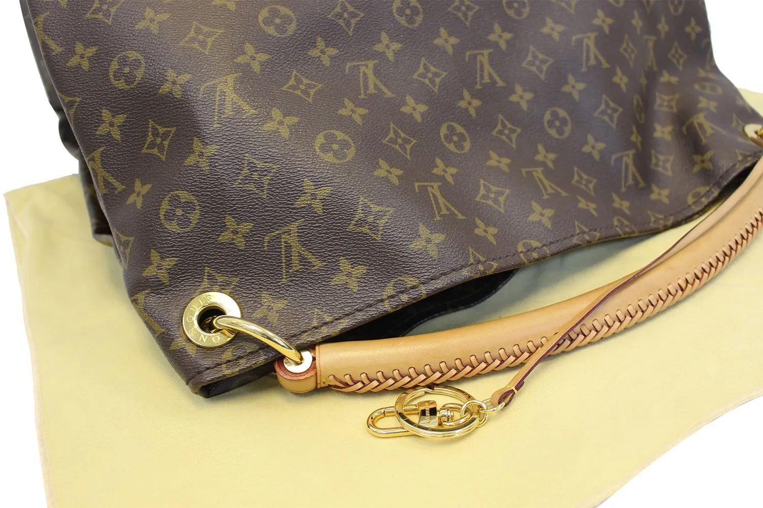 LOUIS VUITTON Monogram Canvas Artsy GM Tote Hobo Handbag