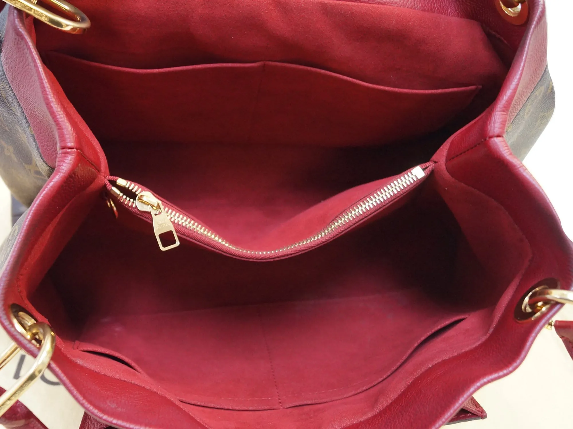 LOUIS VUITTON Monogram Canvas Aurore Olympe Shoulder Bag