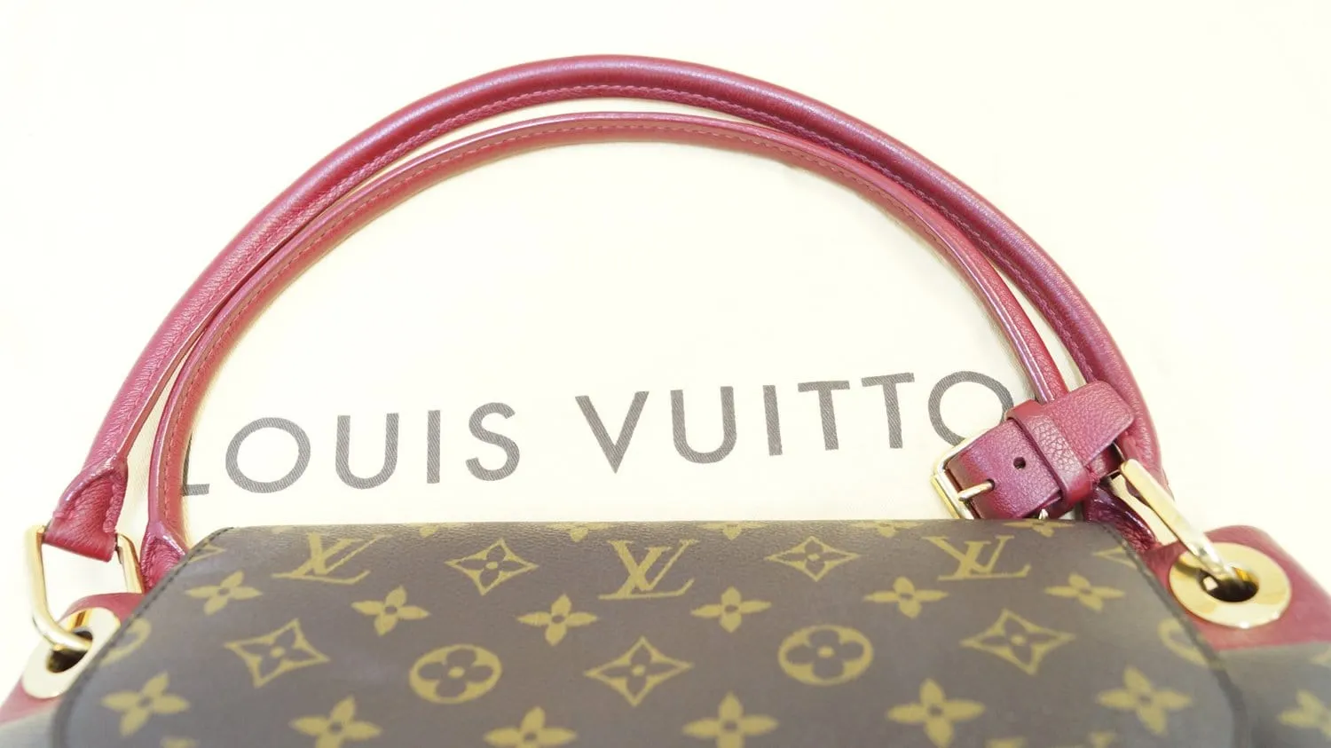 LOUIS VUITTON Monogram Canvas Aurore Olympe Shoulder Bag