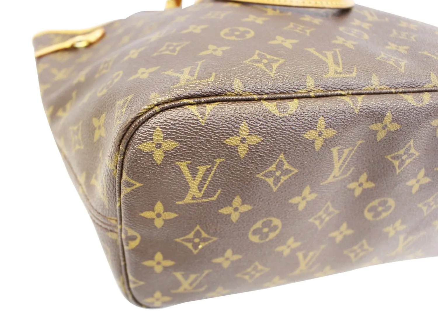 LOUIS VUITTON Monogram Canvas Neverfull MM Brown Tote Bag