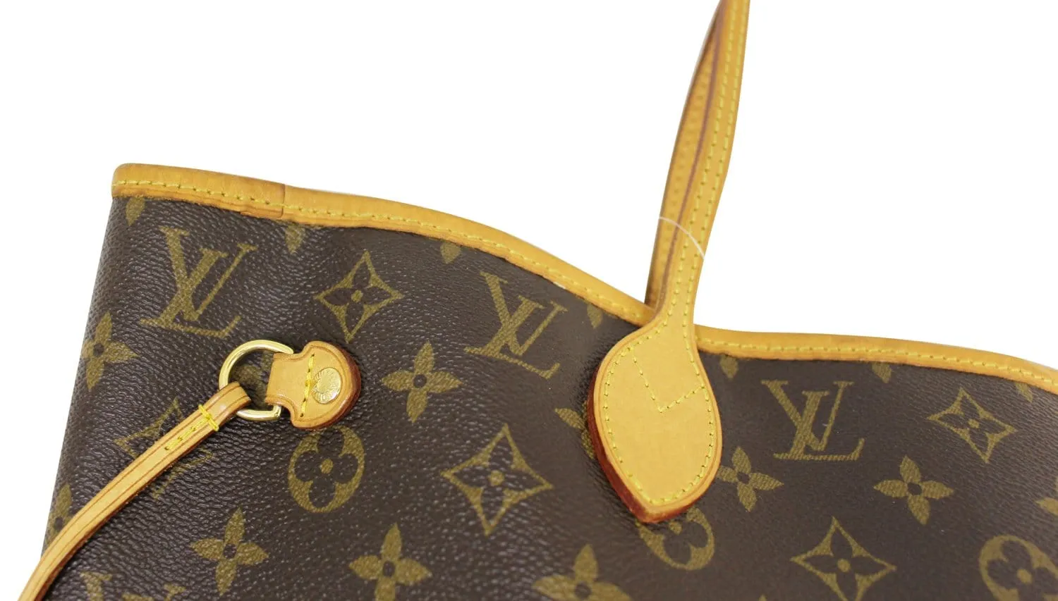 LOUIS VUITTON Monogram Canvas Neverfull MM Brown Tote Bag