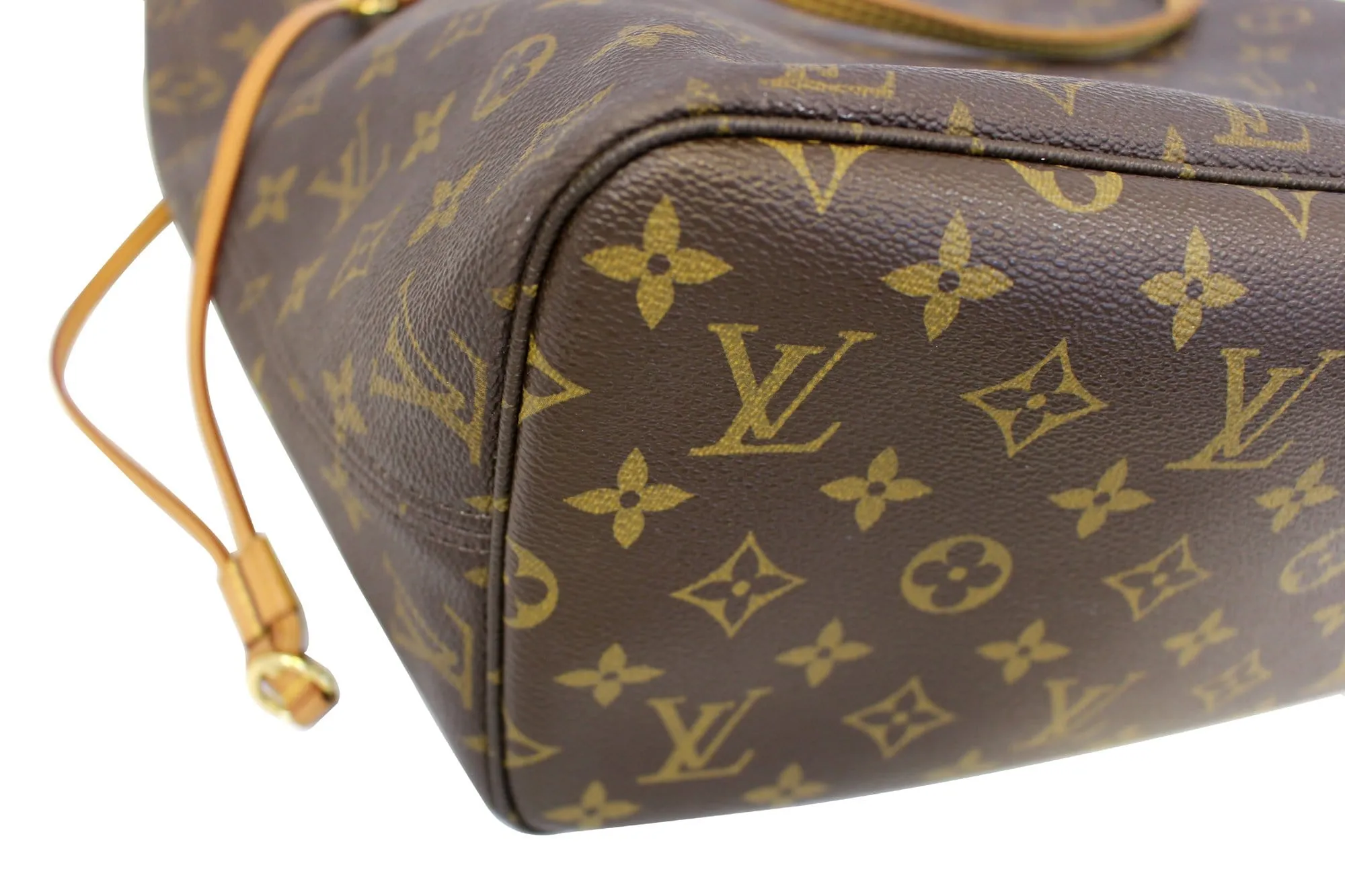 LOUIS VUITTON Monogram Canvas Neverfull MM Tote Shoulder Bag