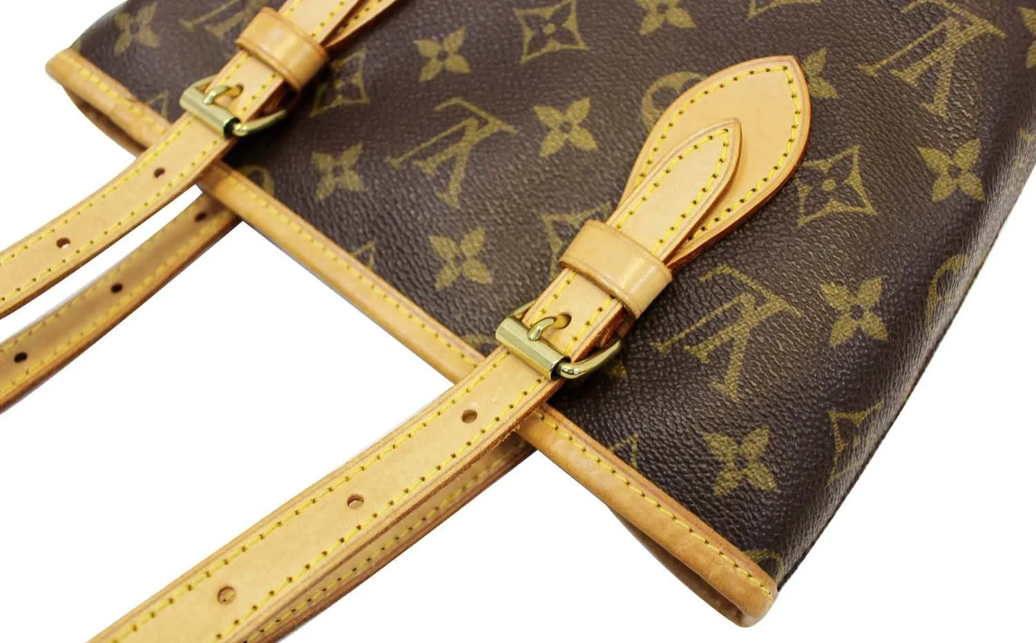 LOUIS VUITTON Monogram Canvas Petit Bucket Shoulder Bag