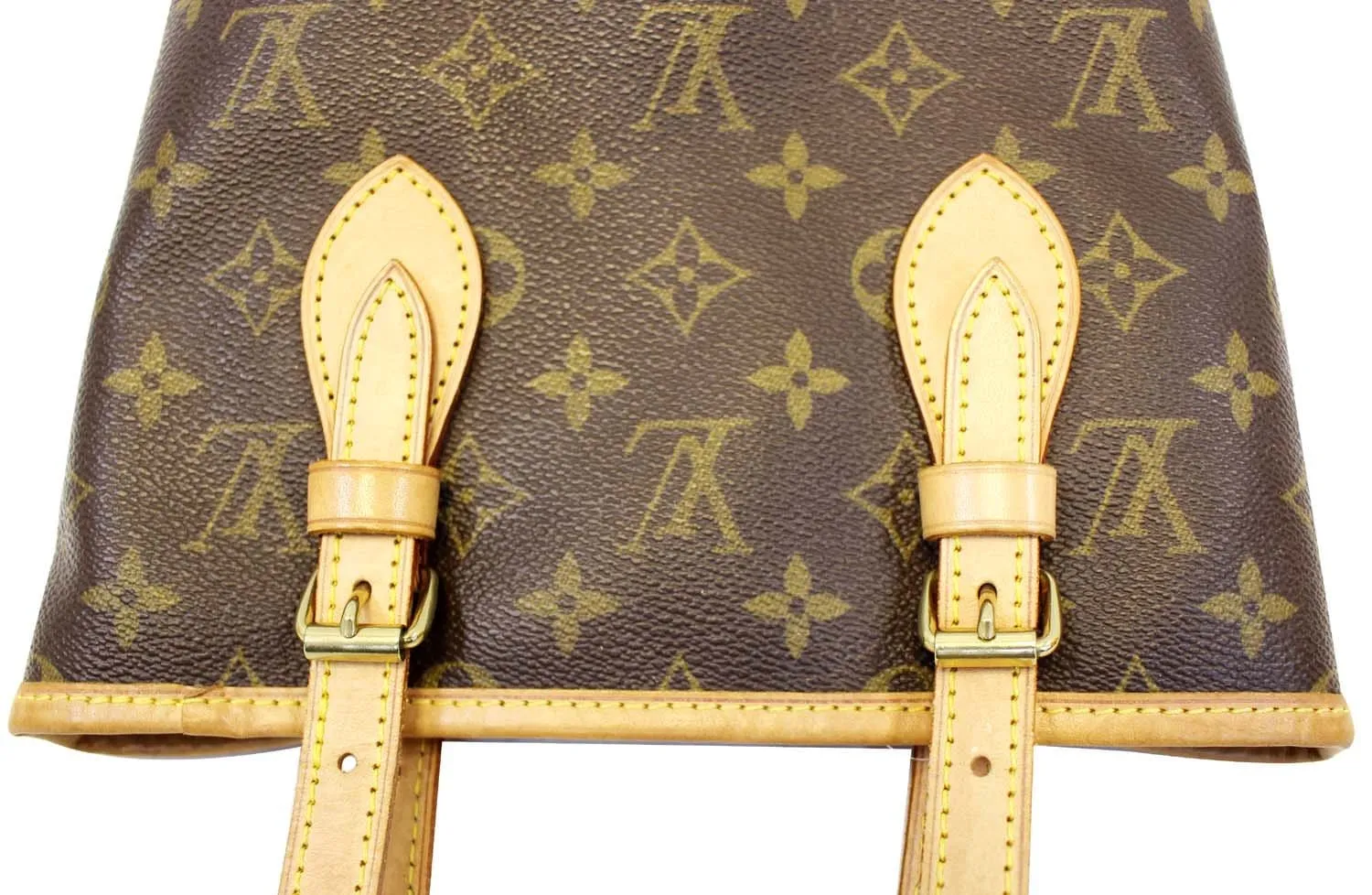 LOUIS VUITTON Monogram Canvas Petit Bucket Shoulder Bag