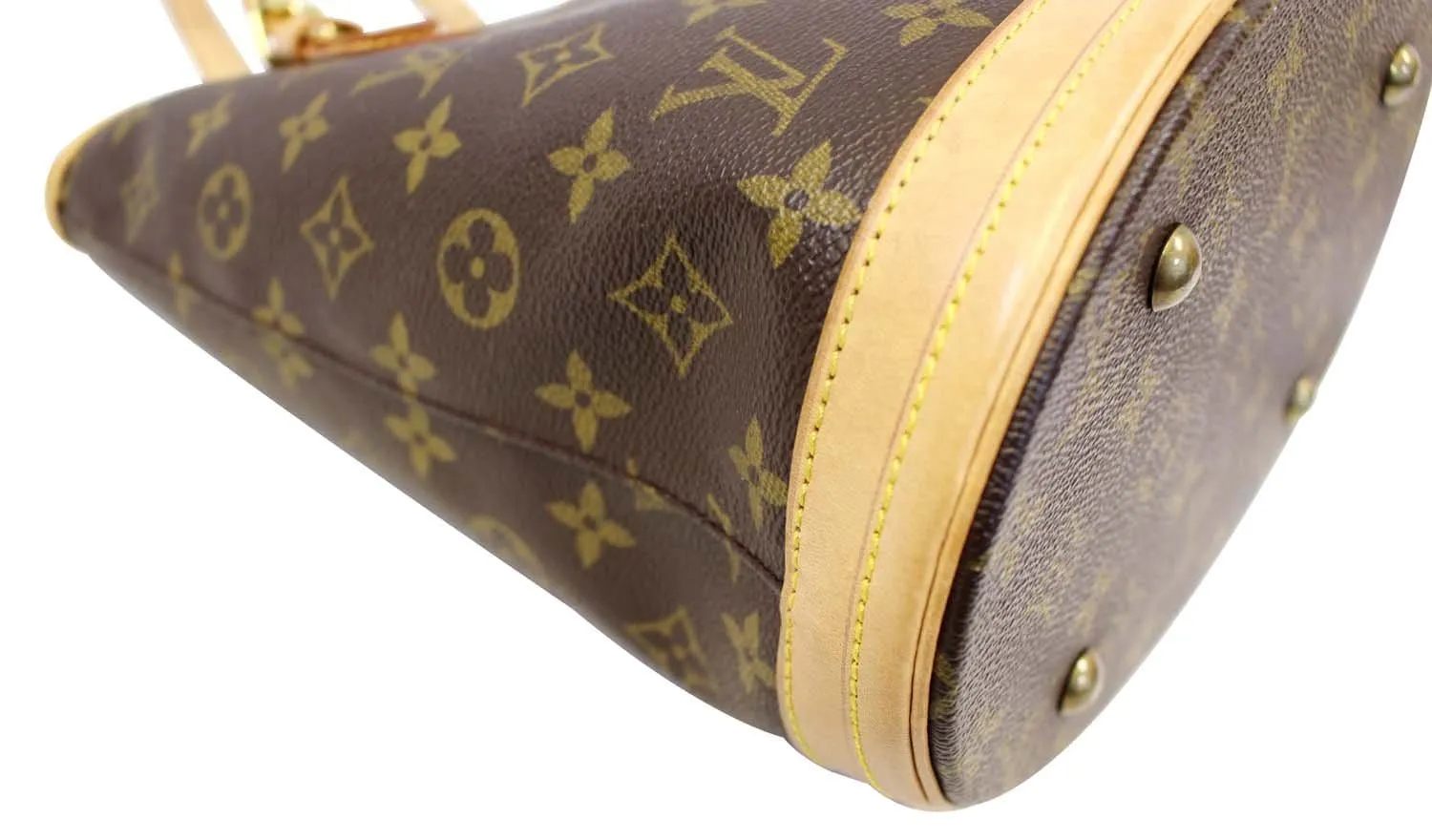 LOUIS VUITTON Monogram Canvas Petit Bucket Shoulder Bag