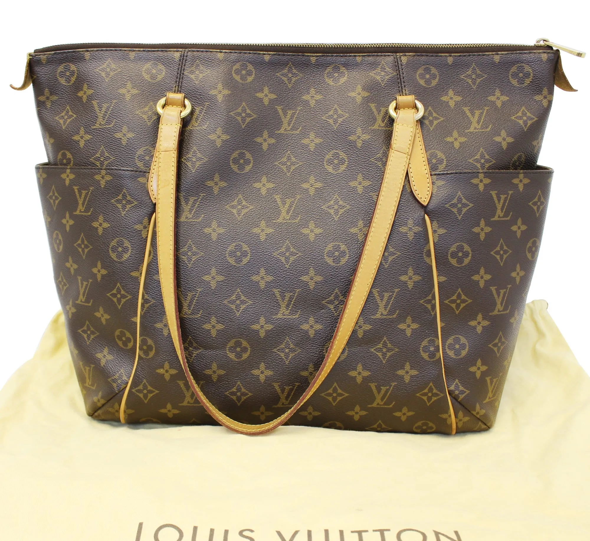 LOUIS VUITTON Monogram Canvas Totally GM Tote Shoulder Bag