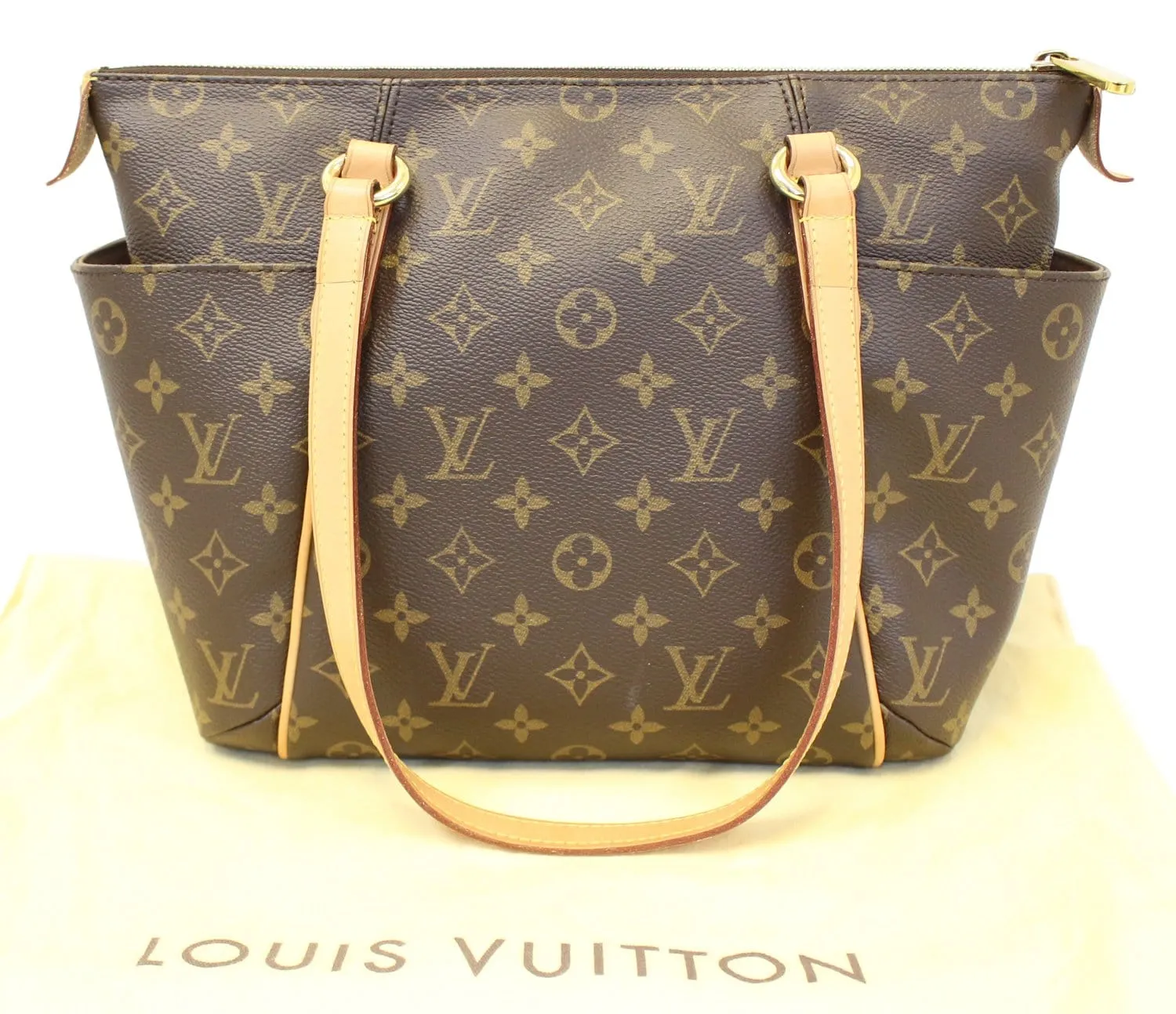 LOUIS VUITTON Monogram Canvas Totally PM Shoulder Tote Bag