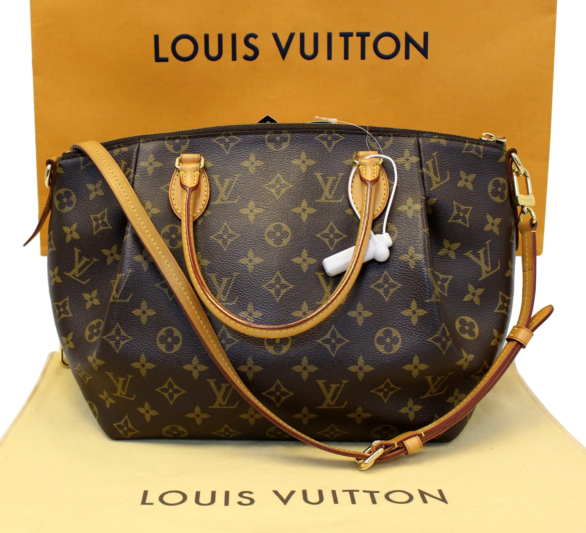 LOUIS VUITTON Monogram Canvas Turenne MM 2 Way Shoulder Bag