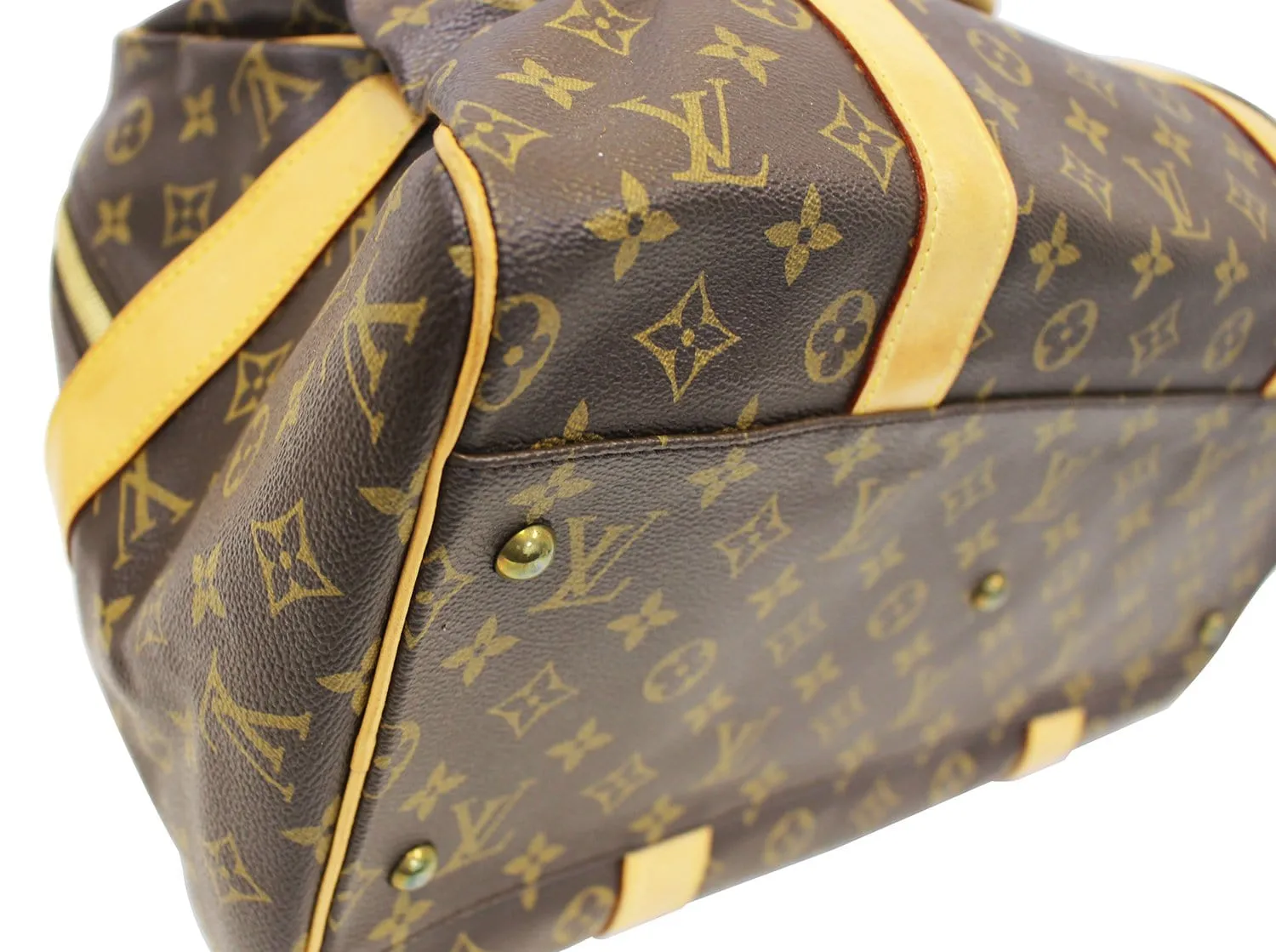 LOUIS VUITTON Monogram Carryall Travel Handbag