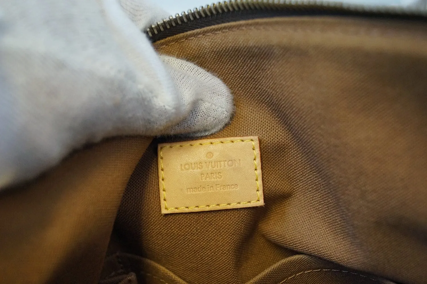LOUIS VUITTON Monogram Odeon GM Shoulder Bag
