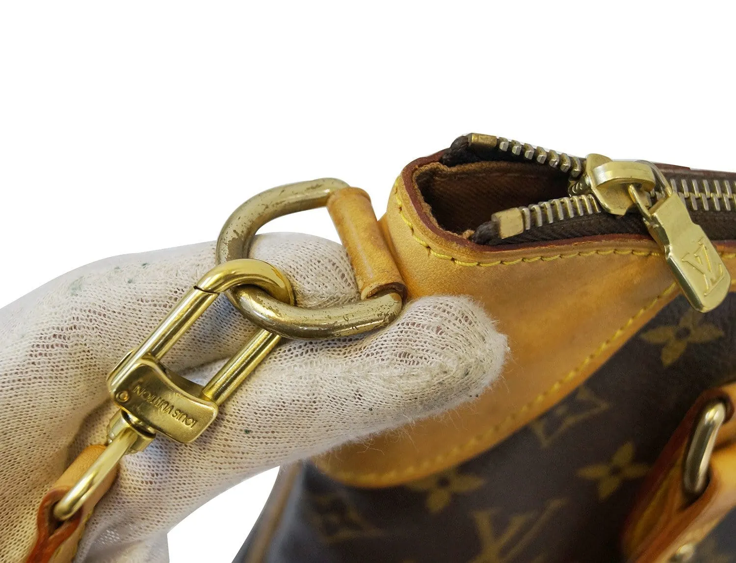 LOUIS VUITTON Monogram Odeon GM Shoulder Bag