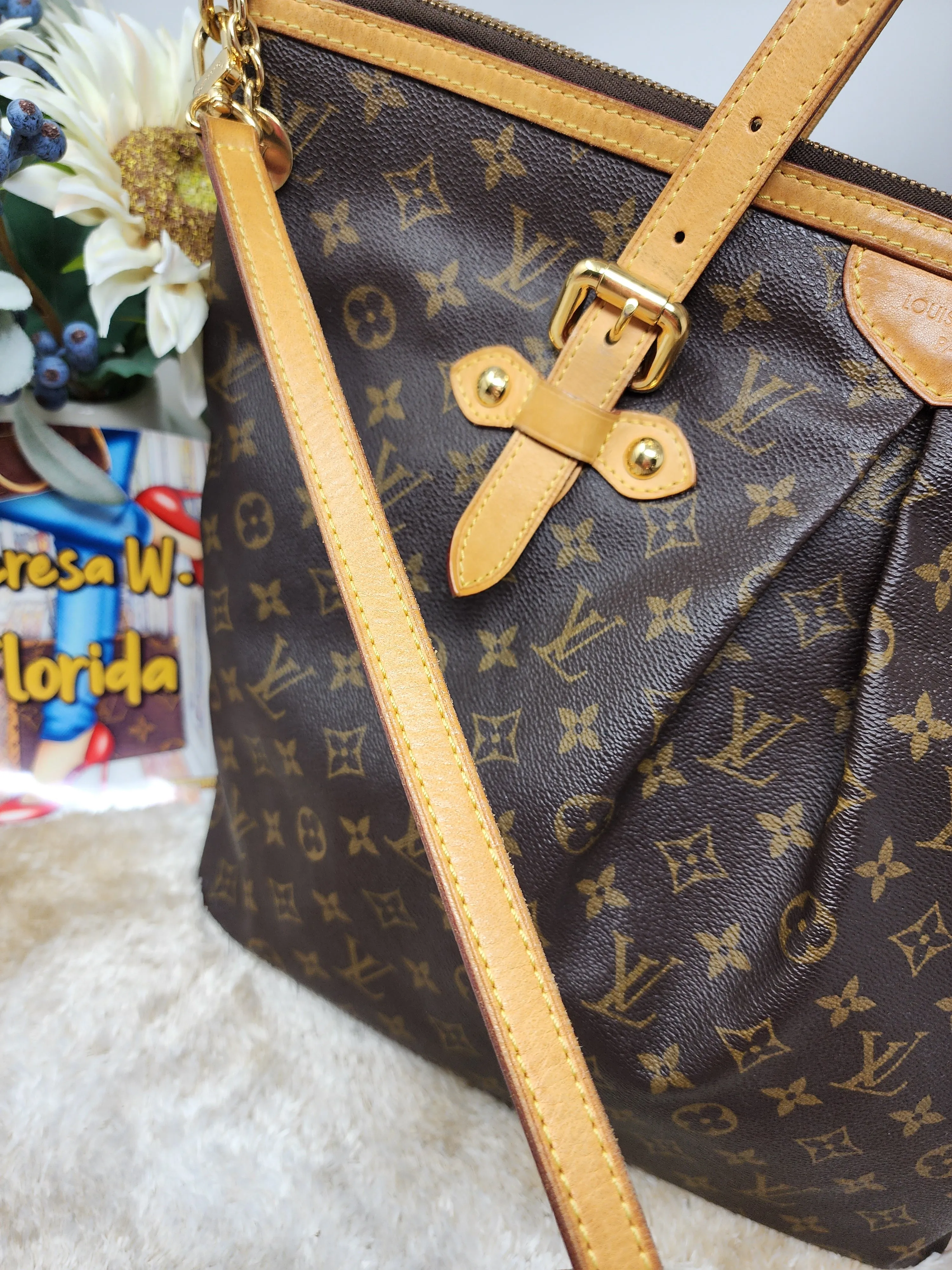 LOUIS VUITTON MONOGRAM PALERMO GM