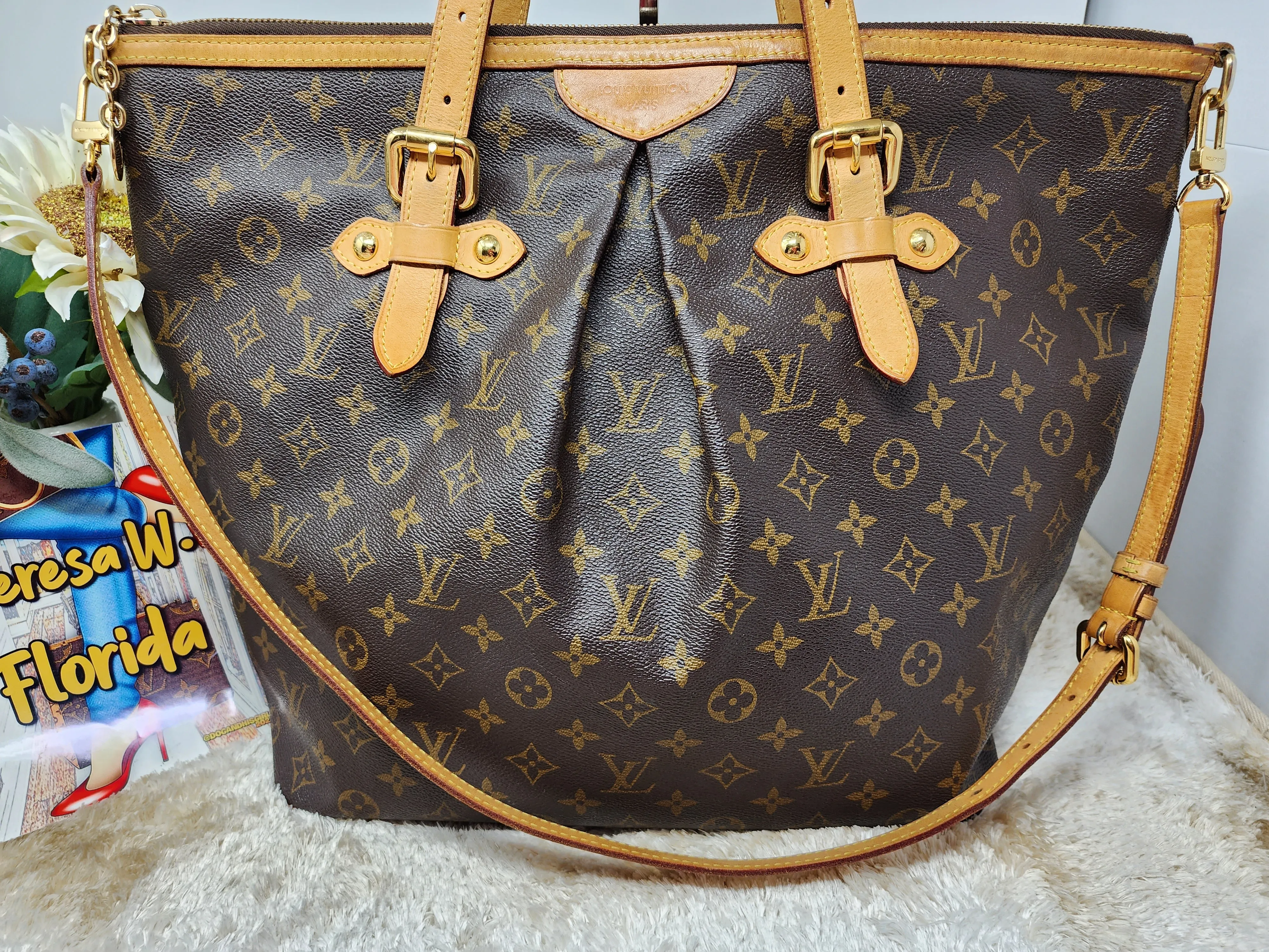 LOUIS VUITTON MONOGRAM PALERMO GM