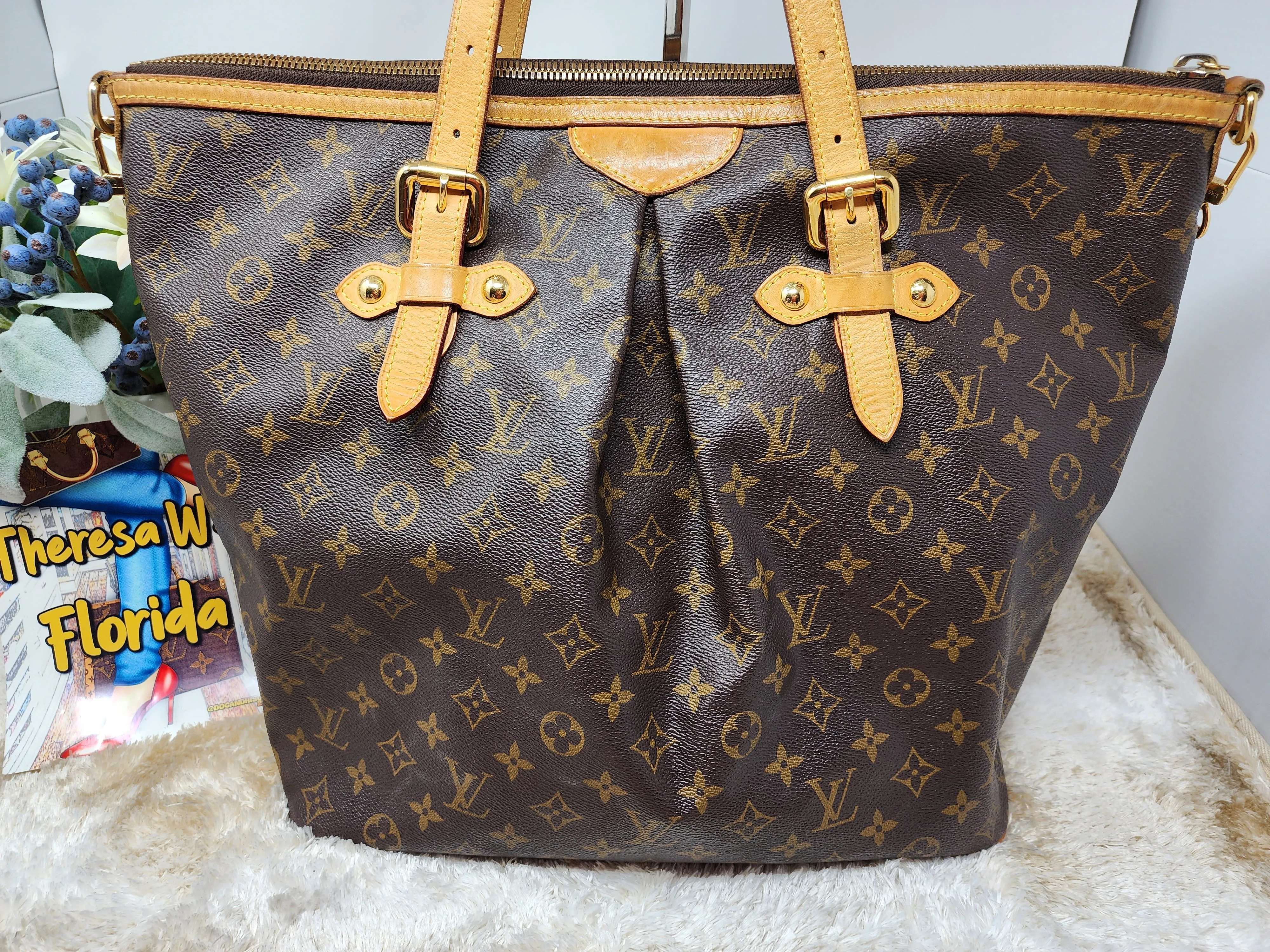 LOUIS VUITTON MONOGRAM PALERMO GM