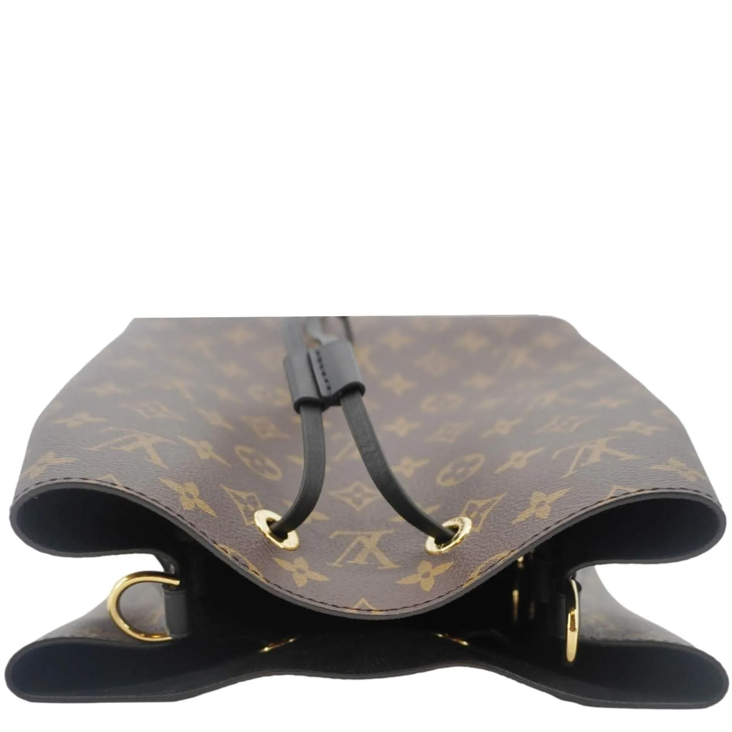 LOUIS VUITTON Neonoe MM Monogram Canvas Shoulder Bag Brown