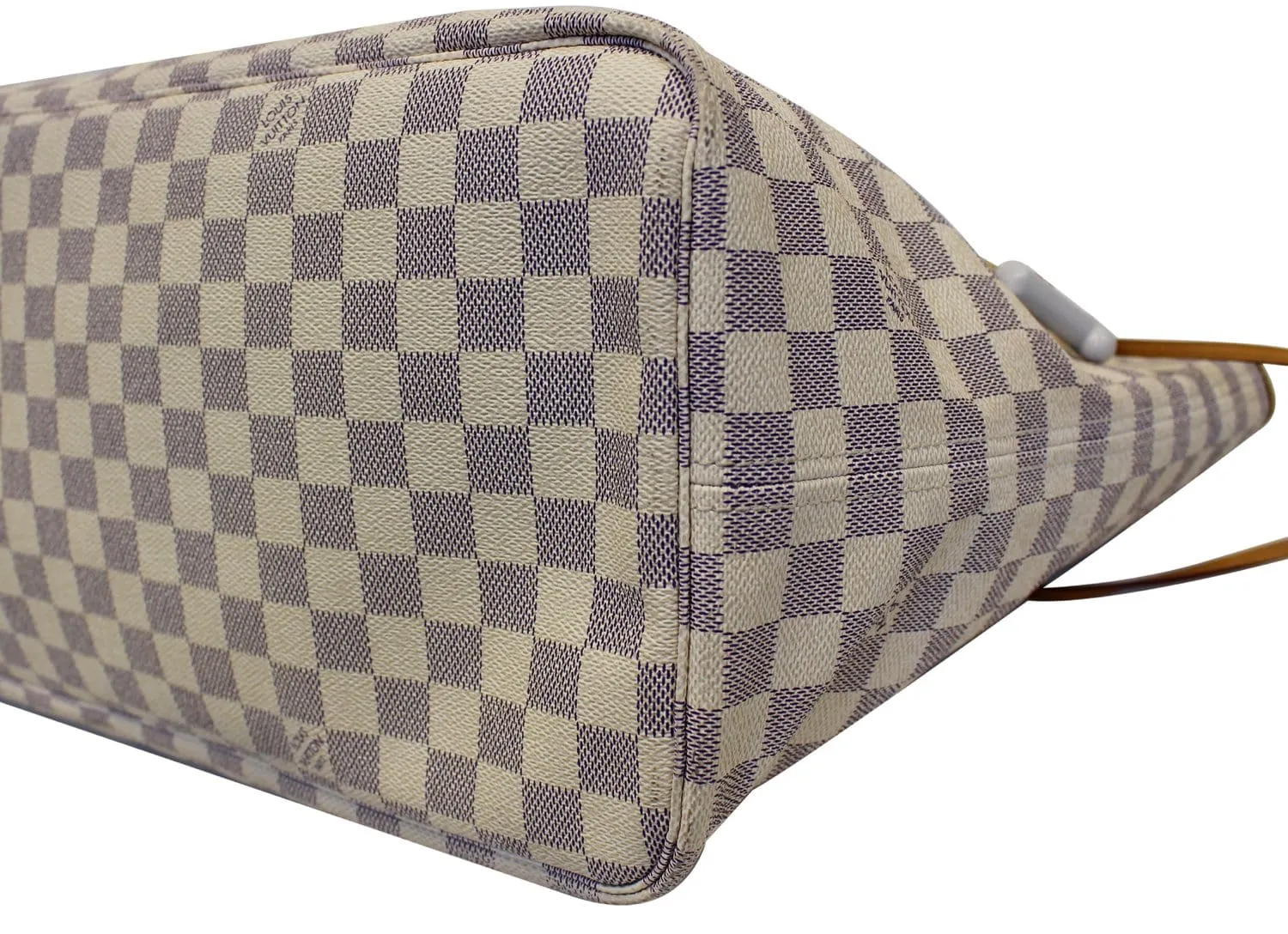LOUIS VUITTON Neverfull GM Damier Azur Tote Shoulder Bag