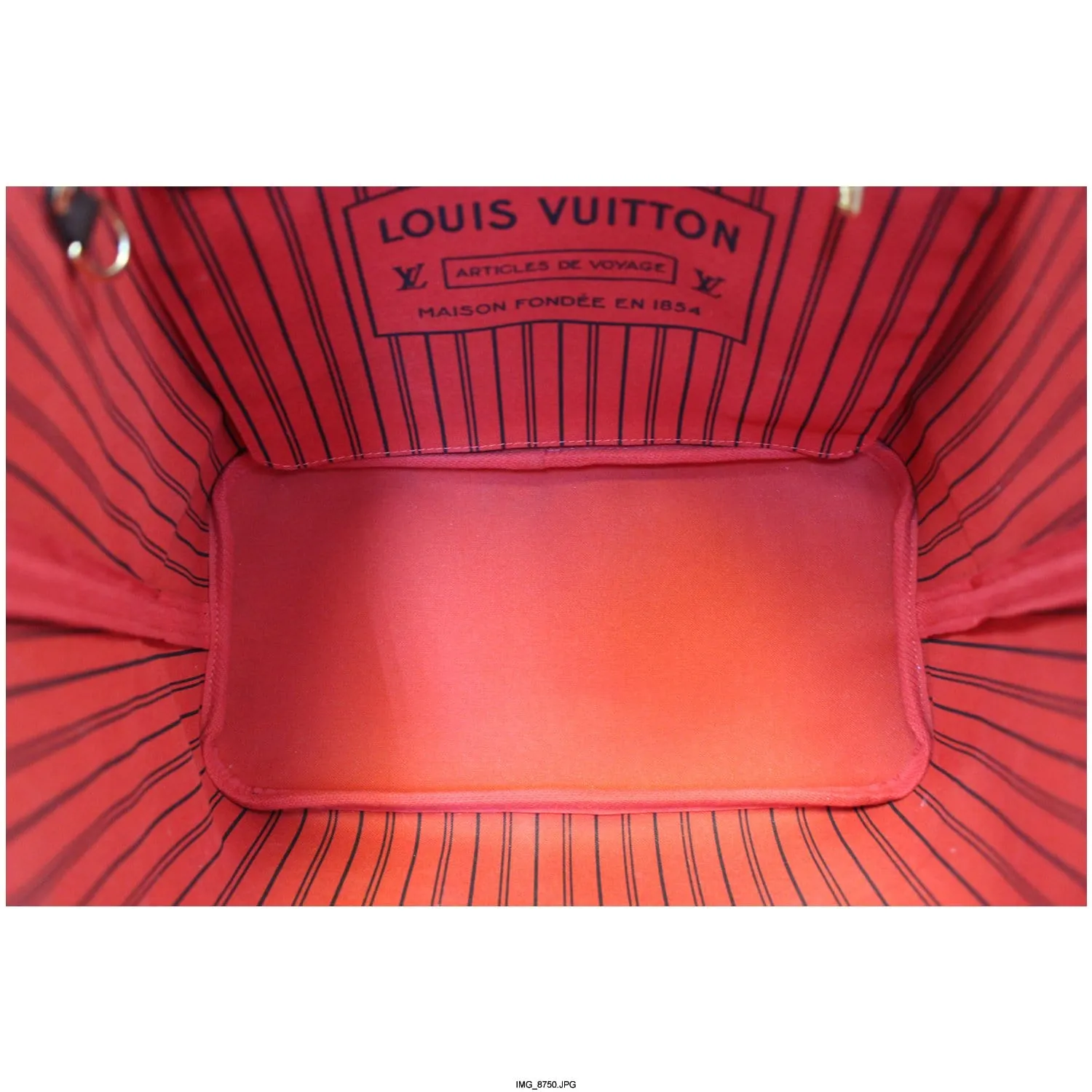 LOUIS VUITTON Neverfull MM Damier Ebene Shoulder Bag