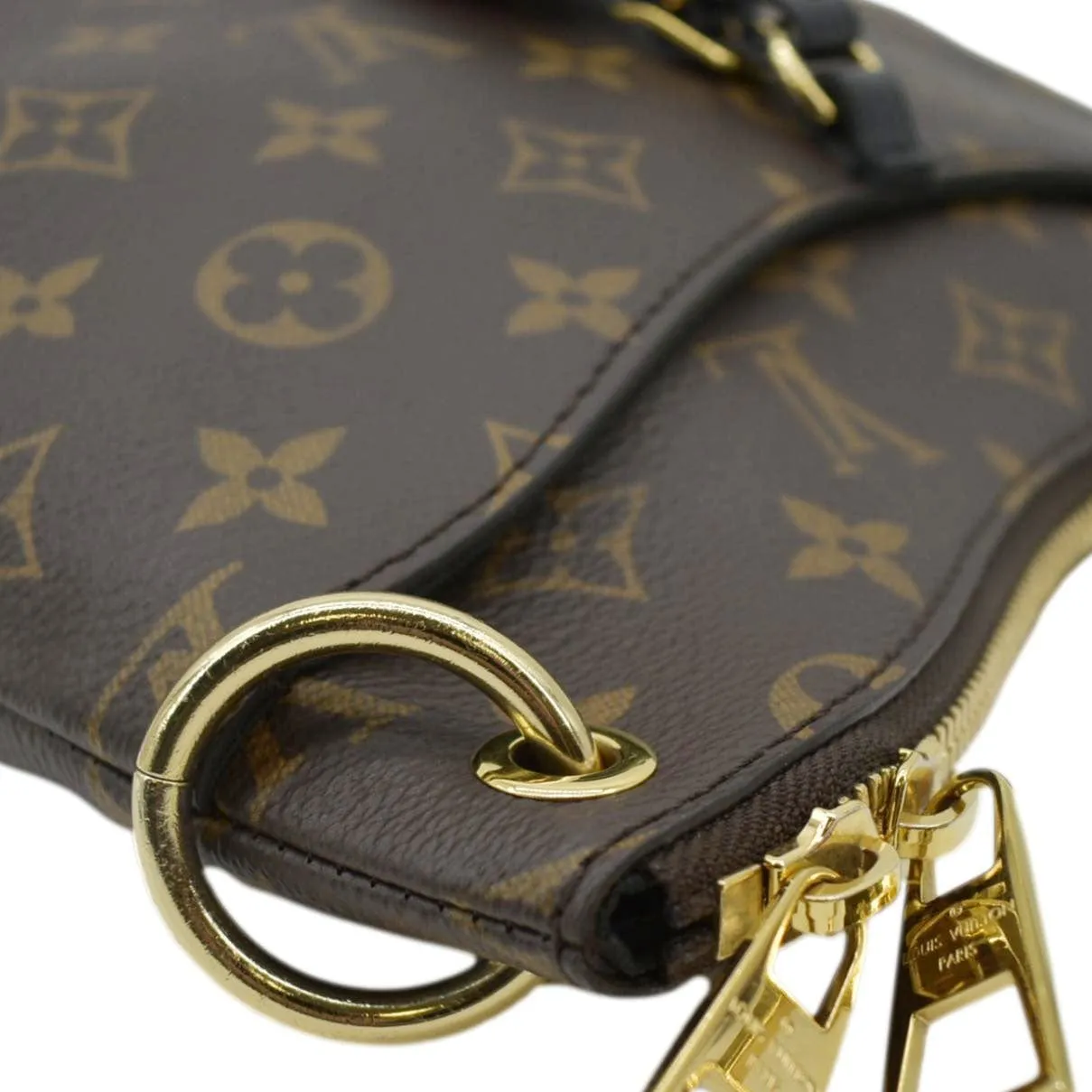 LOUIS VUITTON Odeon NM PM Monogram Canvas Shoulder Bag Brown