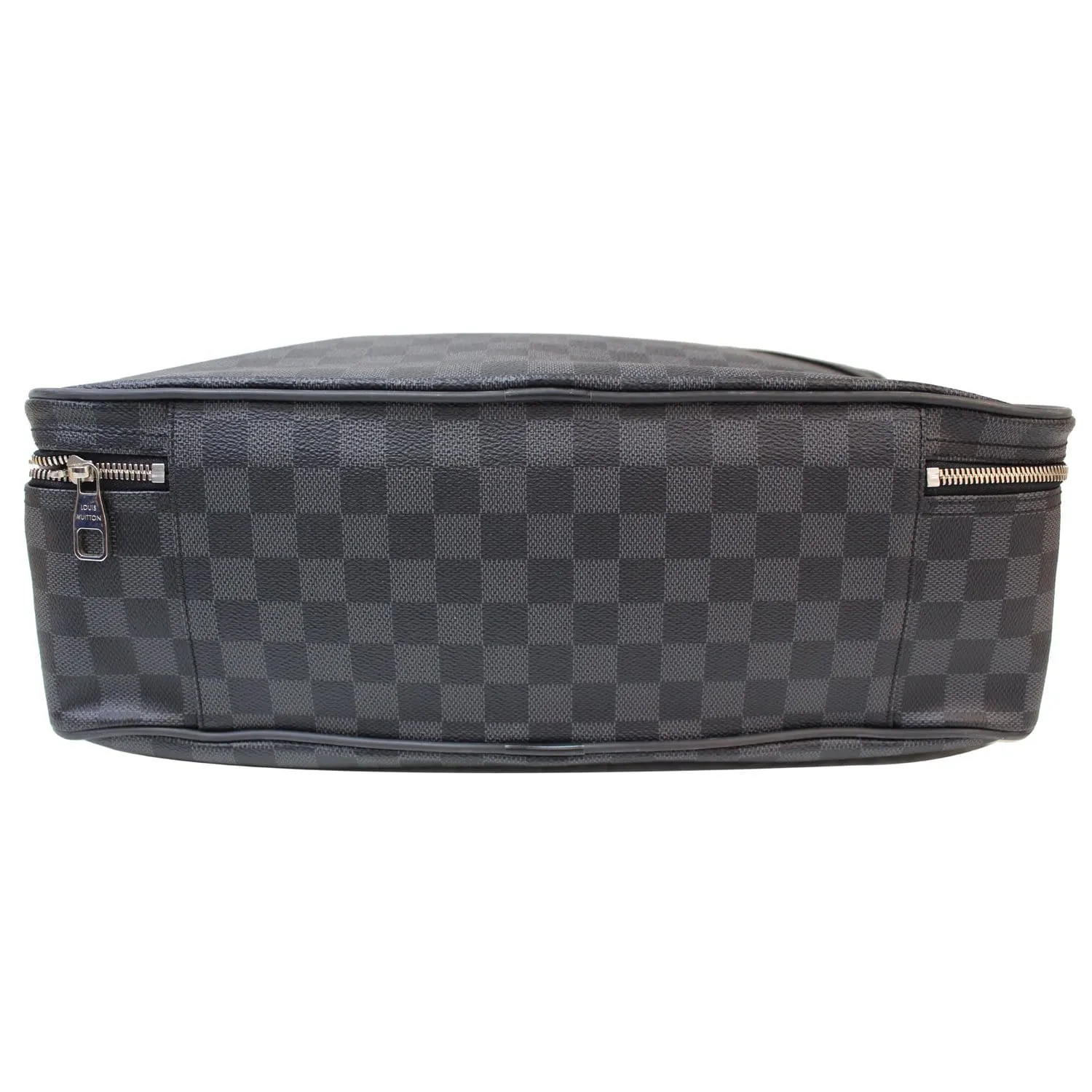 LOUIS VUITTON Overnight Damier Graphite Business Travel Bag Black