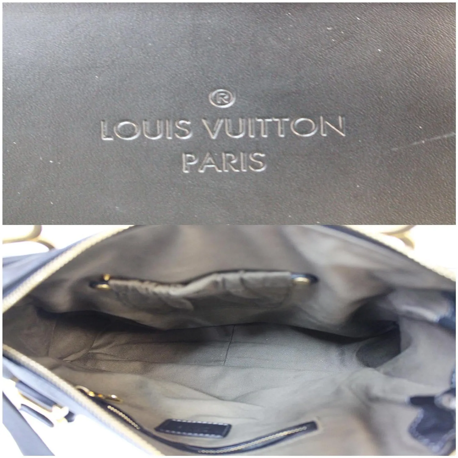 LOUIS VUITTON Overnight Damier Graphite Business Travel Bag Black